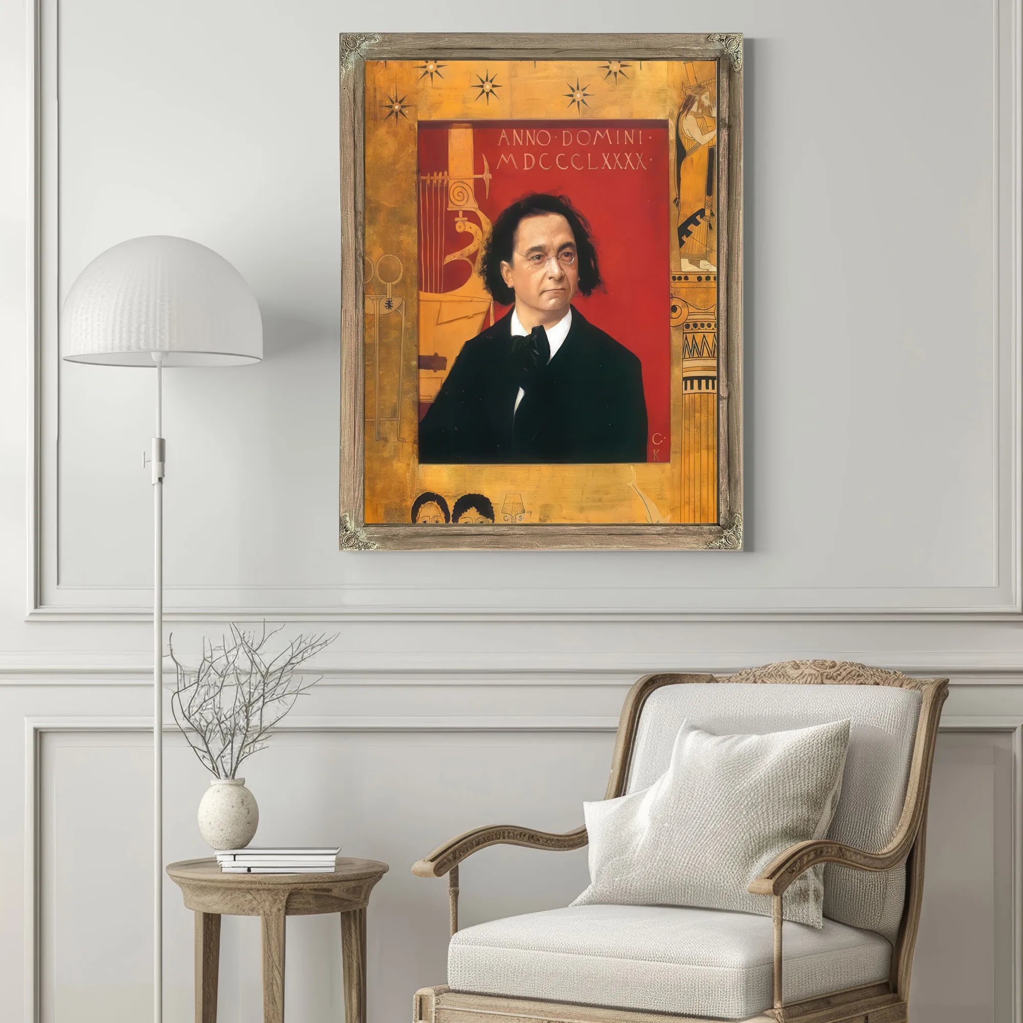 Portrait Of Joseph Pembaur By Gustav Klimt Fine Art Print
