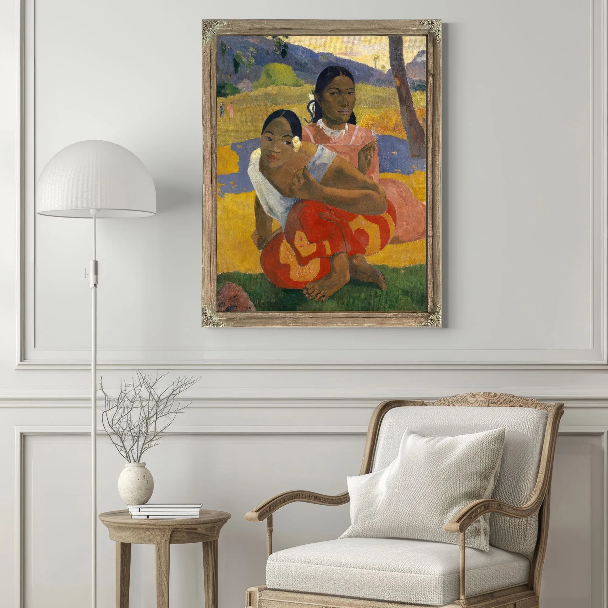 Paulgauguin Nafea Faa Ipoipo 1892 Oil On Canvas 101X77Cm By Paul Gauguin Fine Art Print