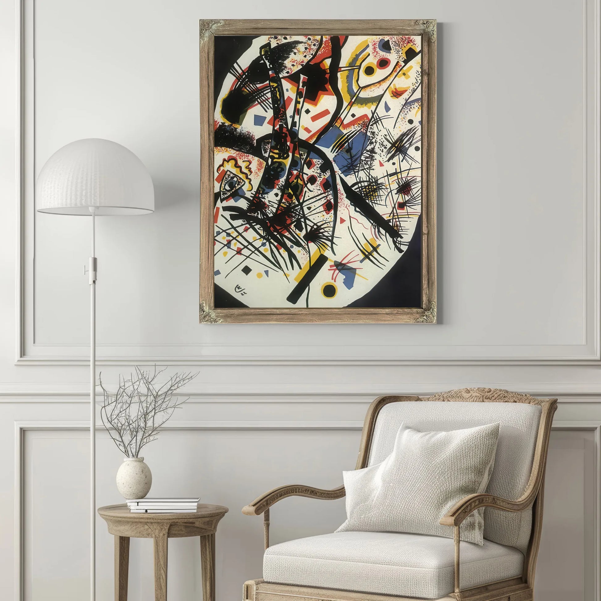 Small Worlds Iii By Wassily Kandinsky Fine Art Print
