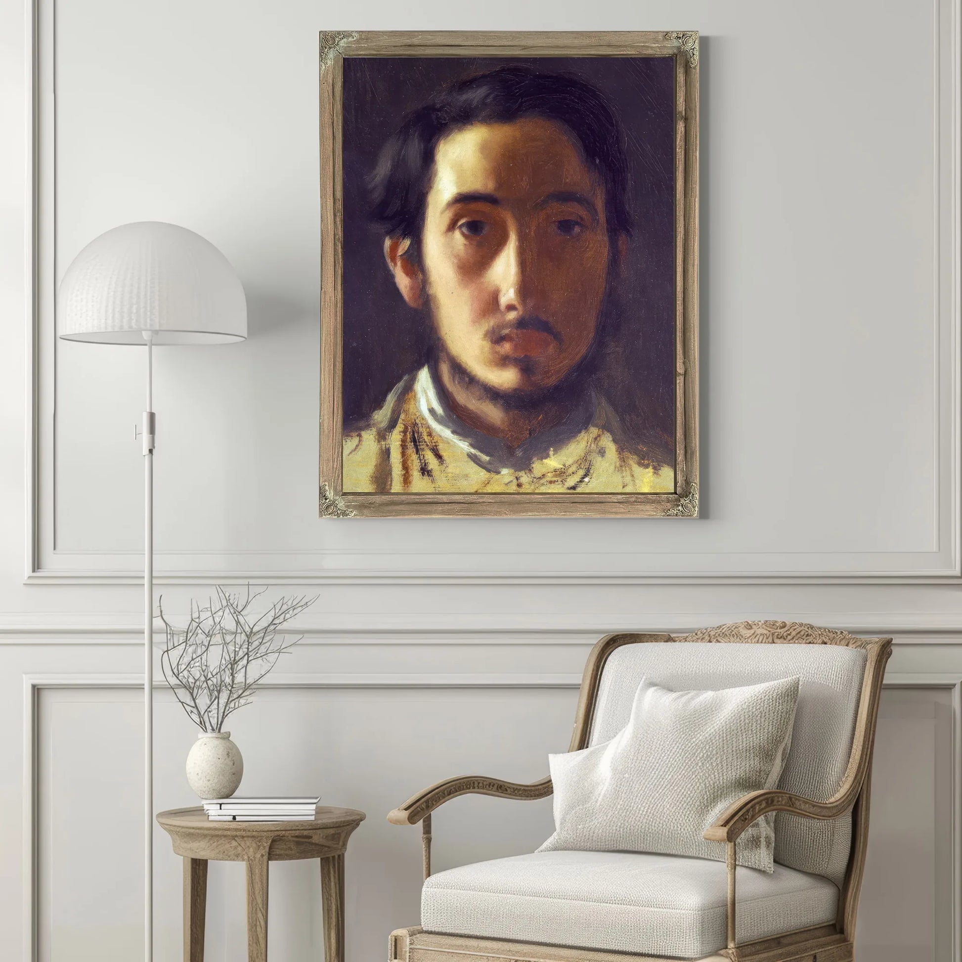 Degas Self Portrait By Edgar Degas Fine Art Print