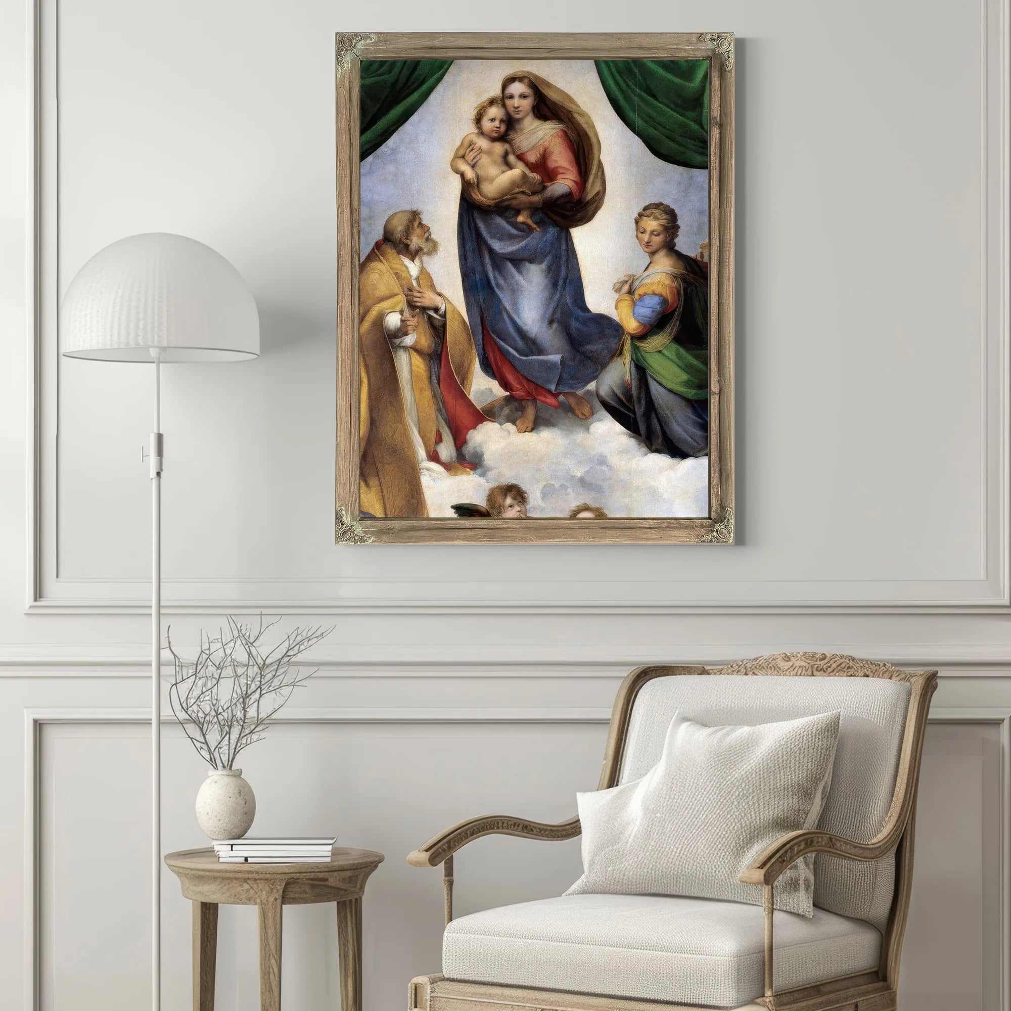 The Sistine Madonna By Raphael Fine Art Print