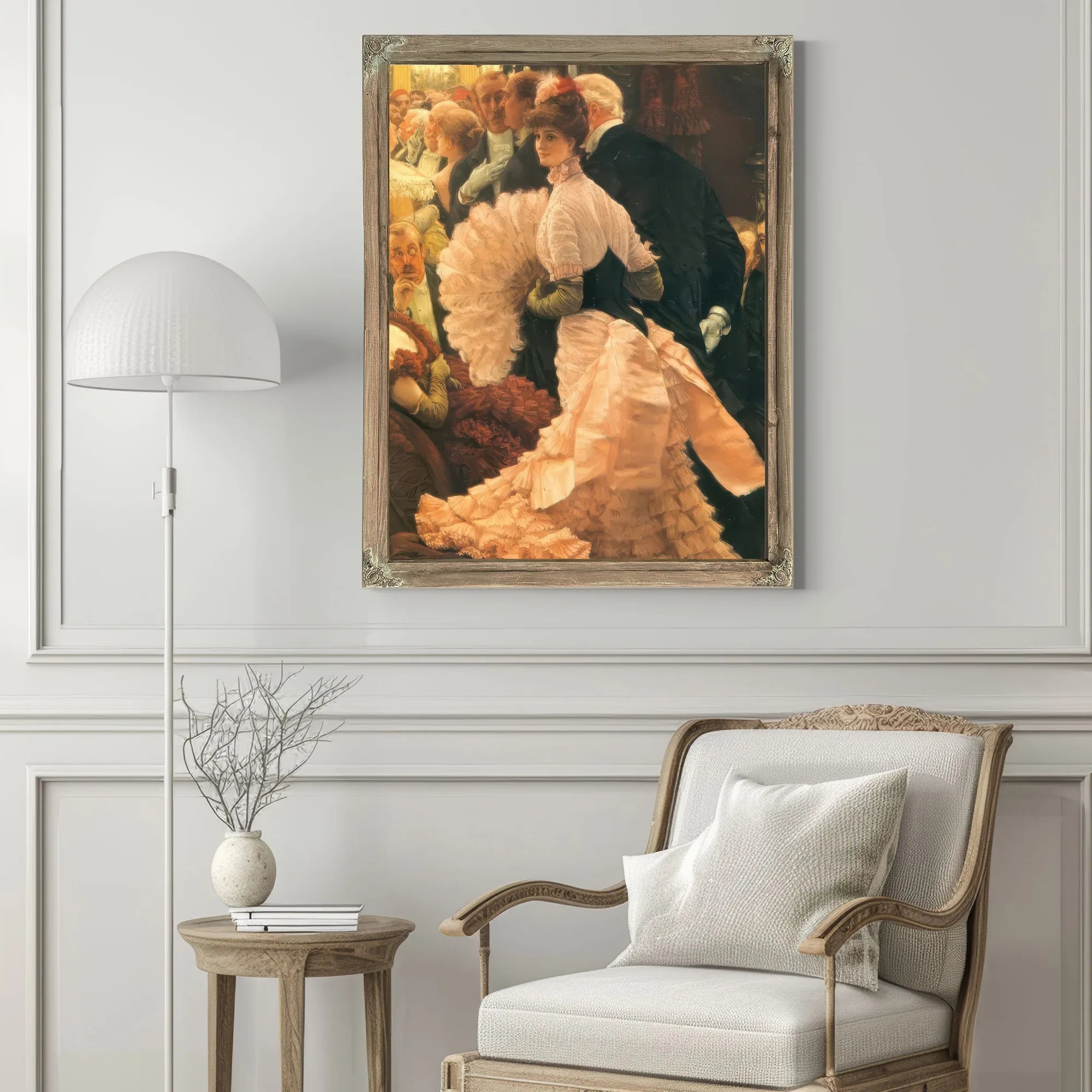 L' Ambitieuse (The Political Lady) By James Tissot Fine Art Print