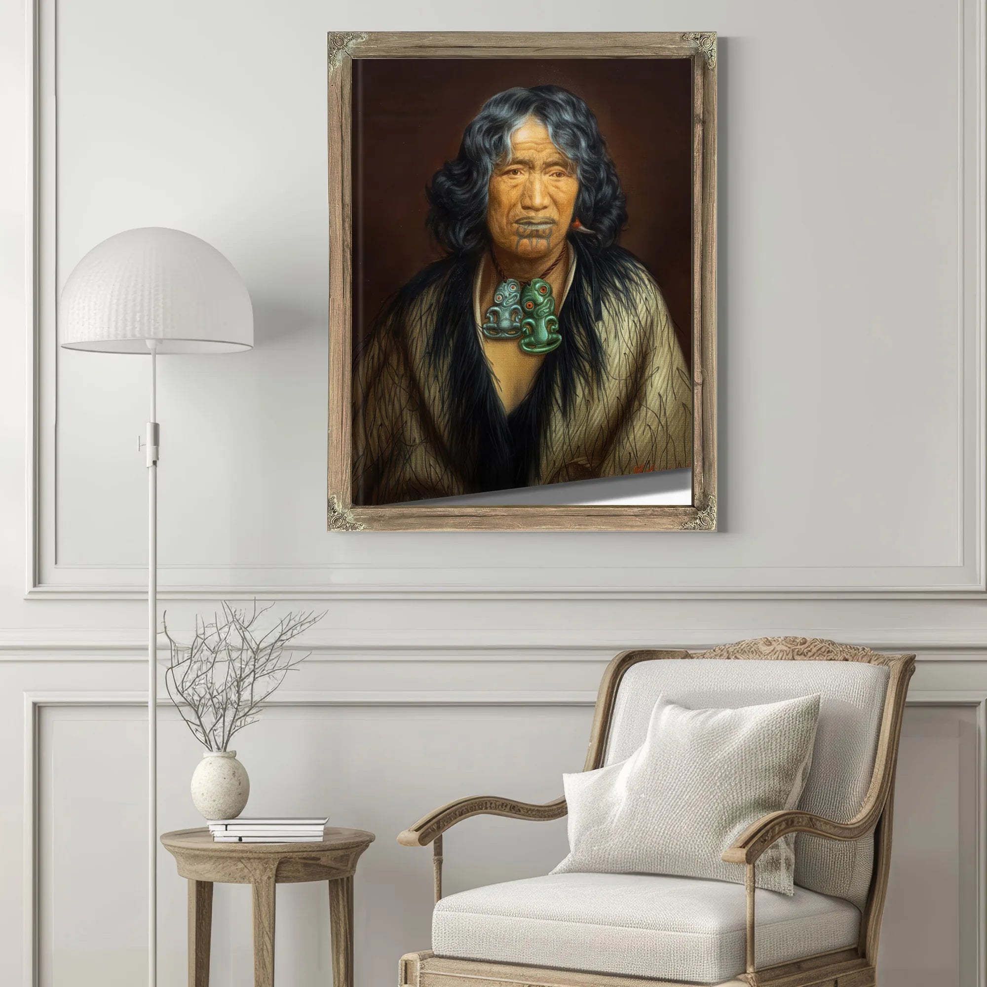Kuinioroa Daughter Of Rangi Kopinga 1880 By Gottfried Lindauer Fine Art Print