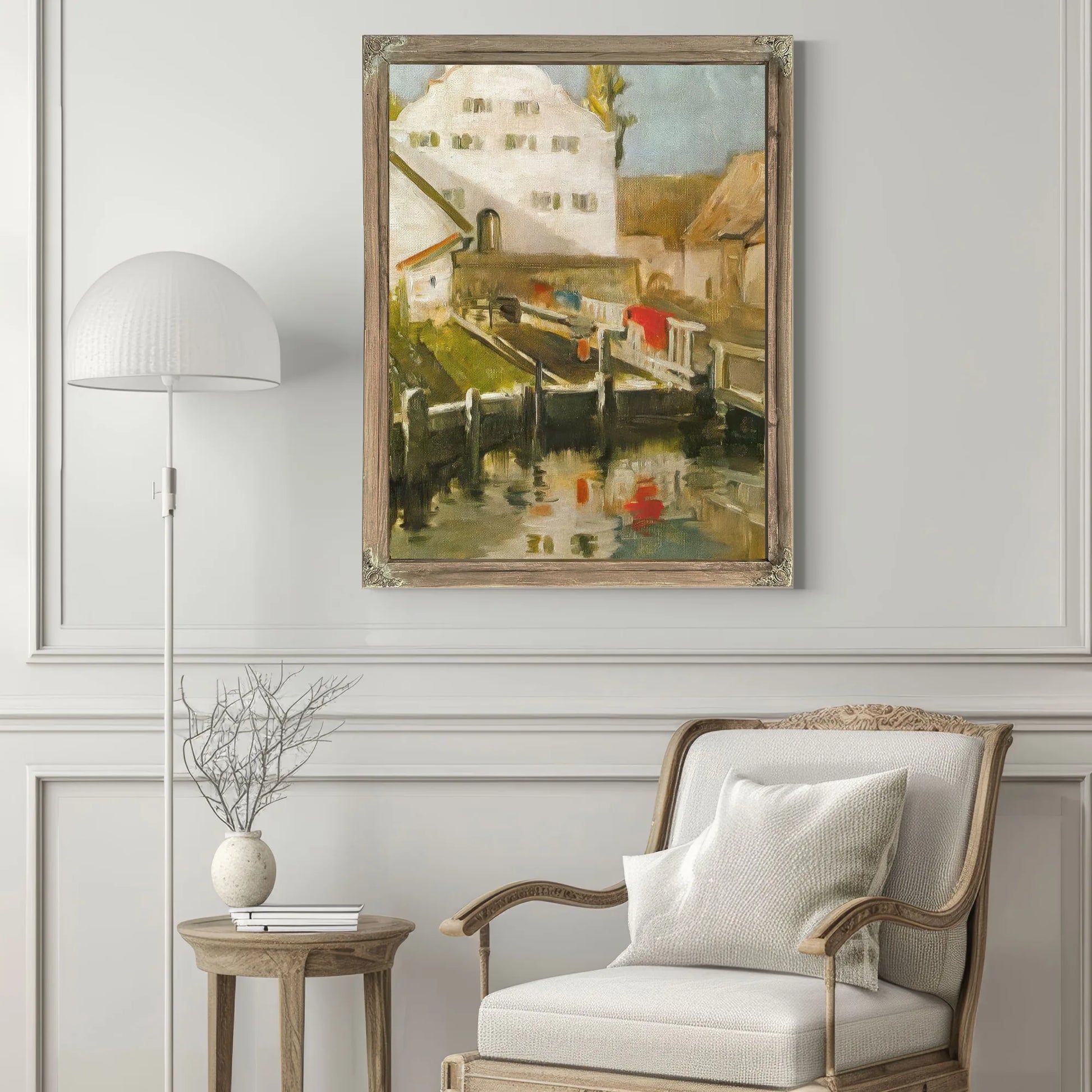 Indersdorf By Franz Marc Fine Art Print