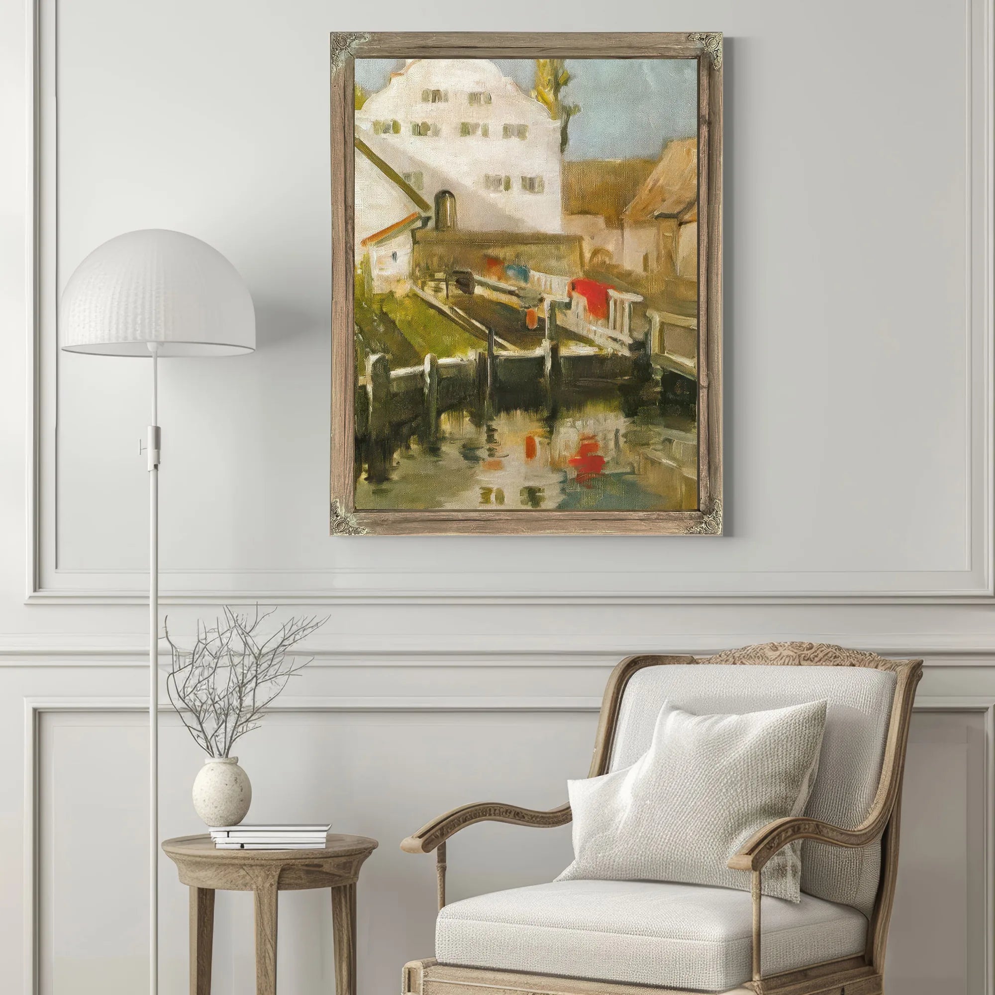 Indersdorf By Franz Marc Fine Art Print