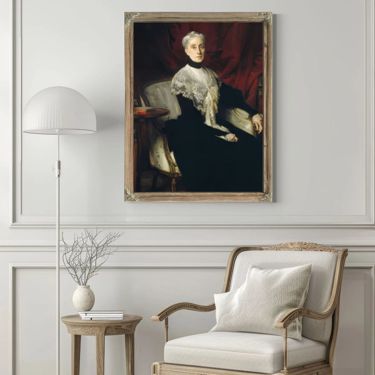 Ellen Peabody Endicott (Mrs. William Crowninshield Endicott) By John Singer Sargent Fine Art Print