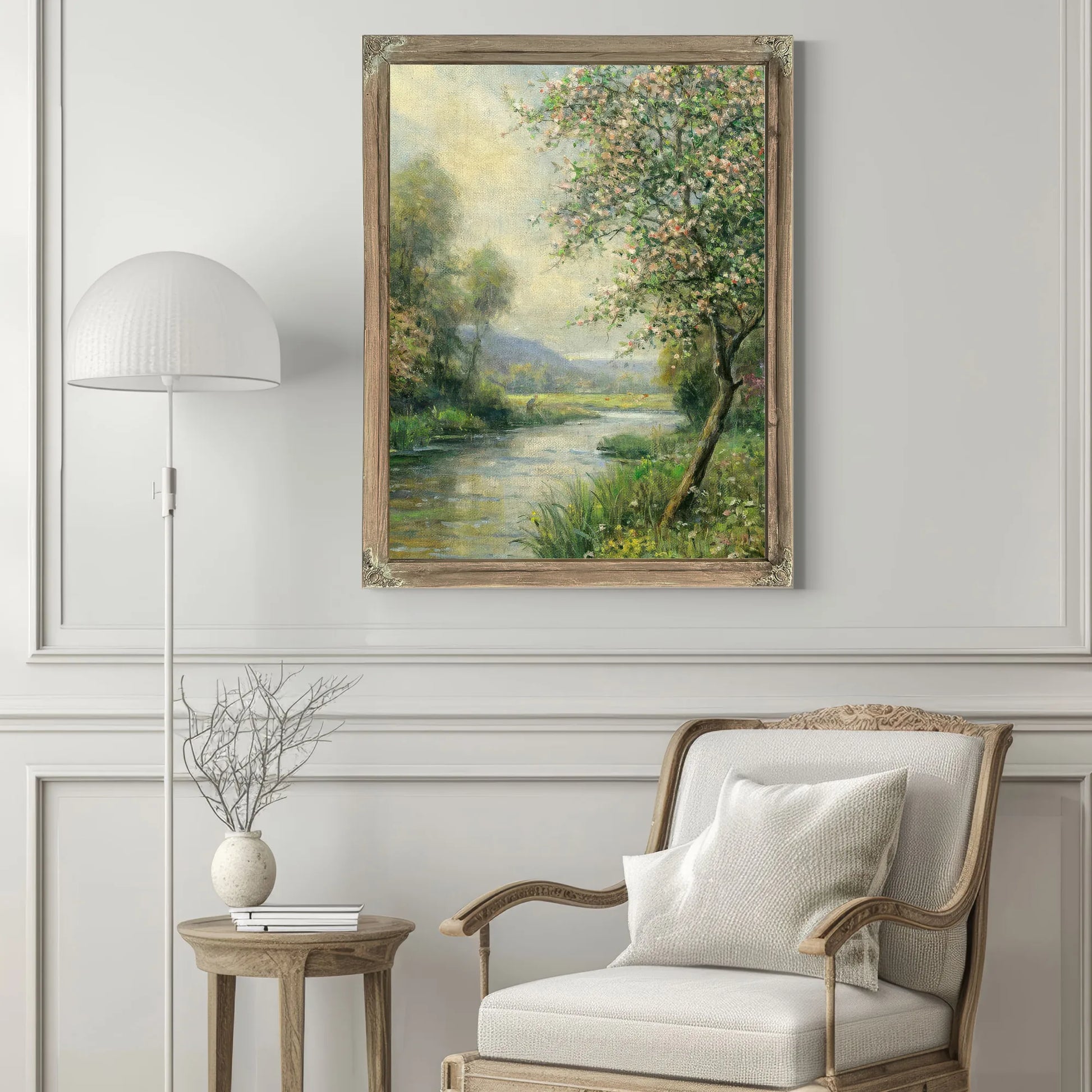 View Of Launay By Louis Aston Knight Fine Art Print