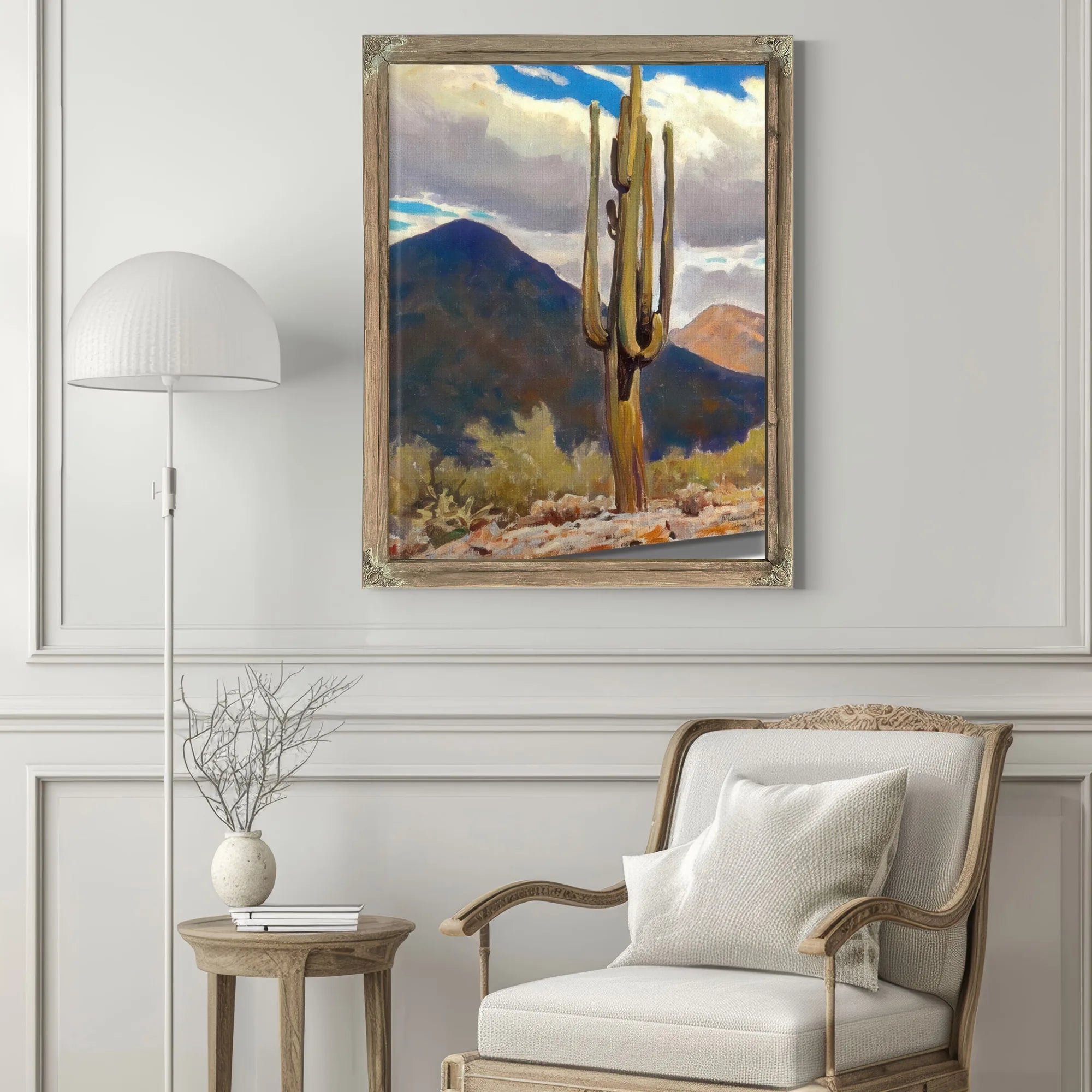 The Saguaro By Maynard Dixon Fine Art Print