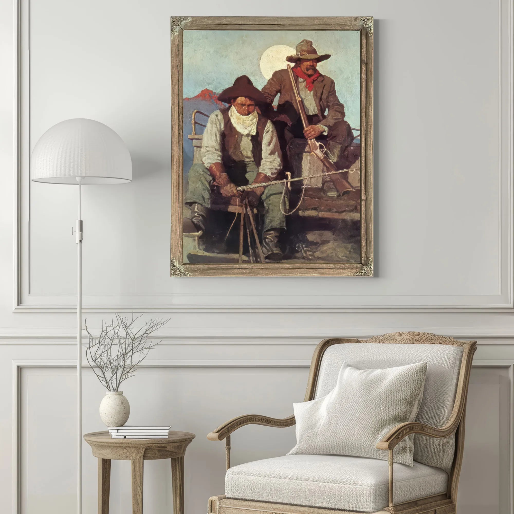 The Pay Stage By NC Wyeth Fine Art Print