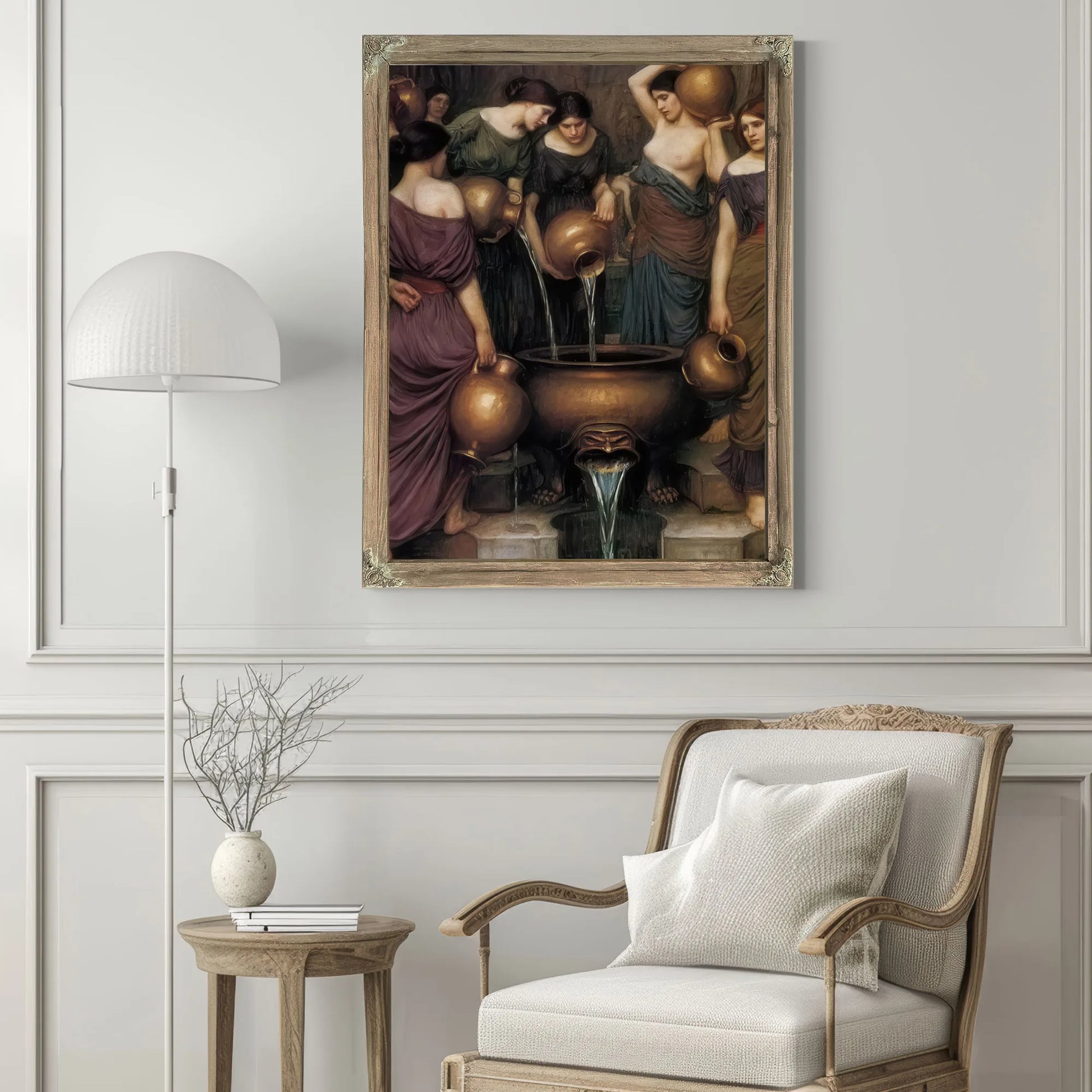 The Danaides By John Waterhouse Fine Art Print