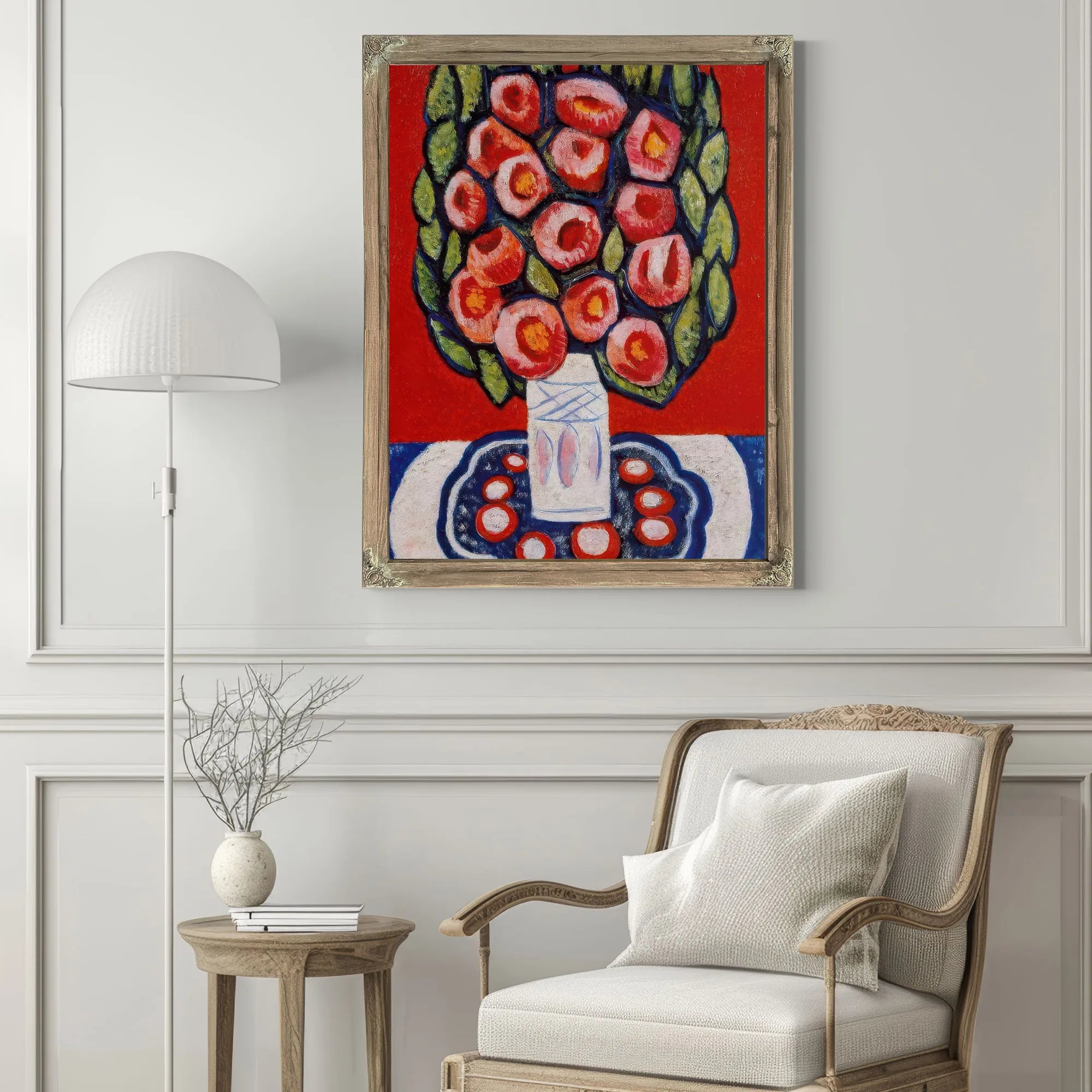 Roses From Hispania By Marsden Hartley Fine Art Print