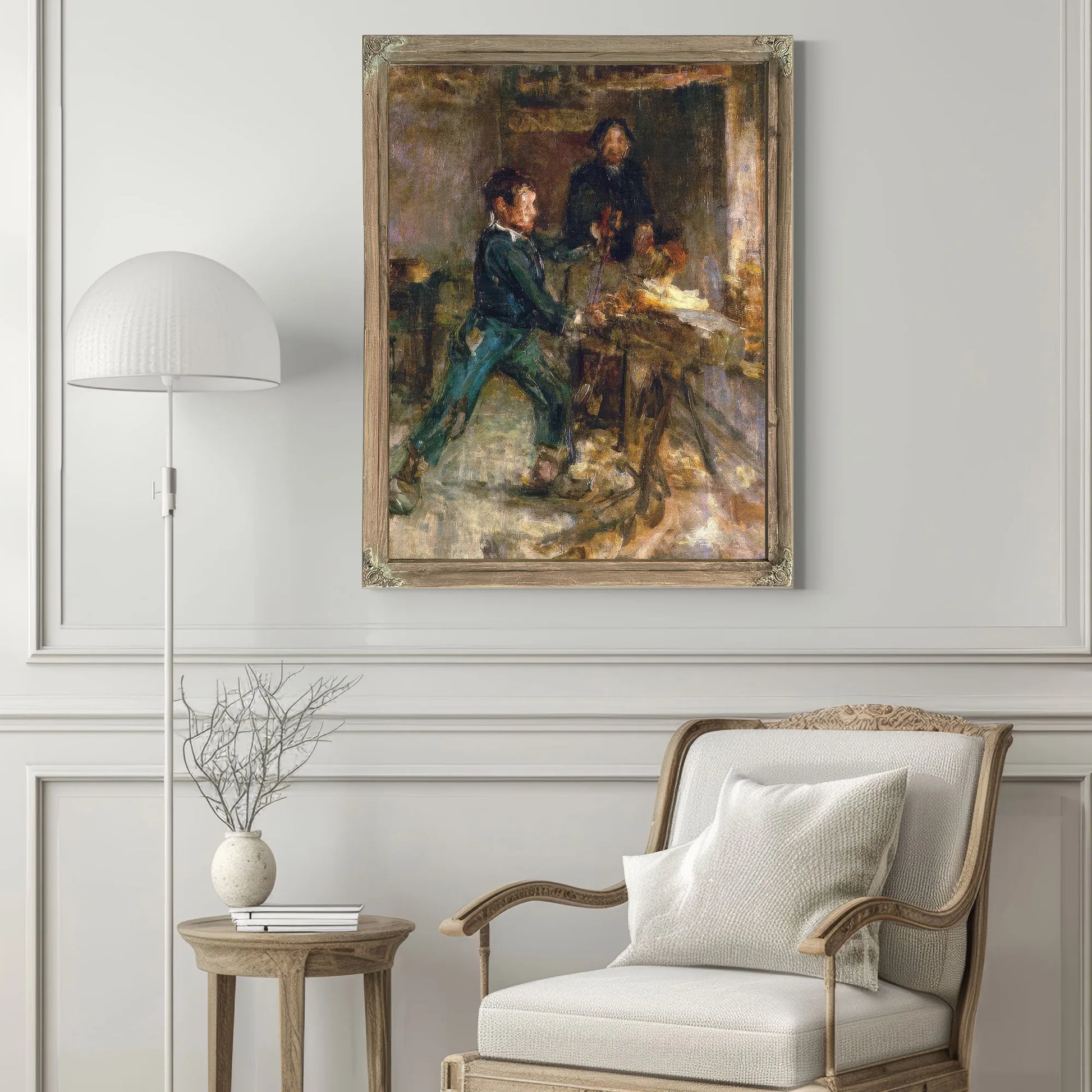 Study For The Young Sabot Maker By Henry Ossawa Tanner Fine Art Print