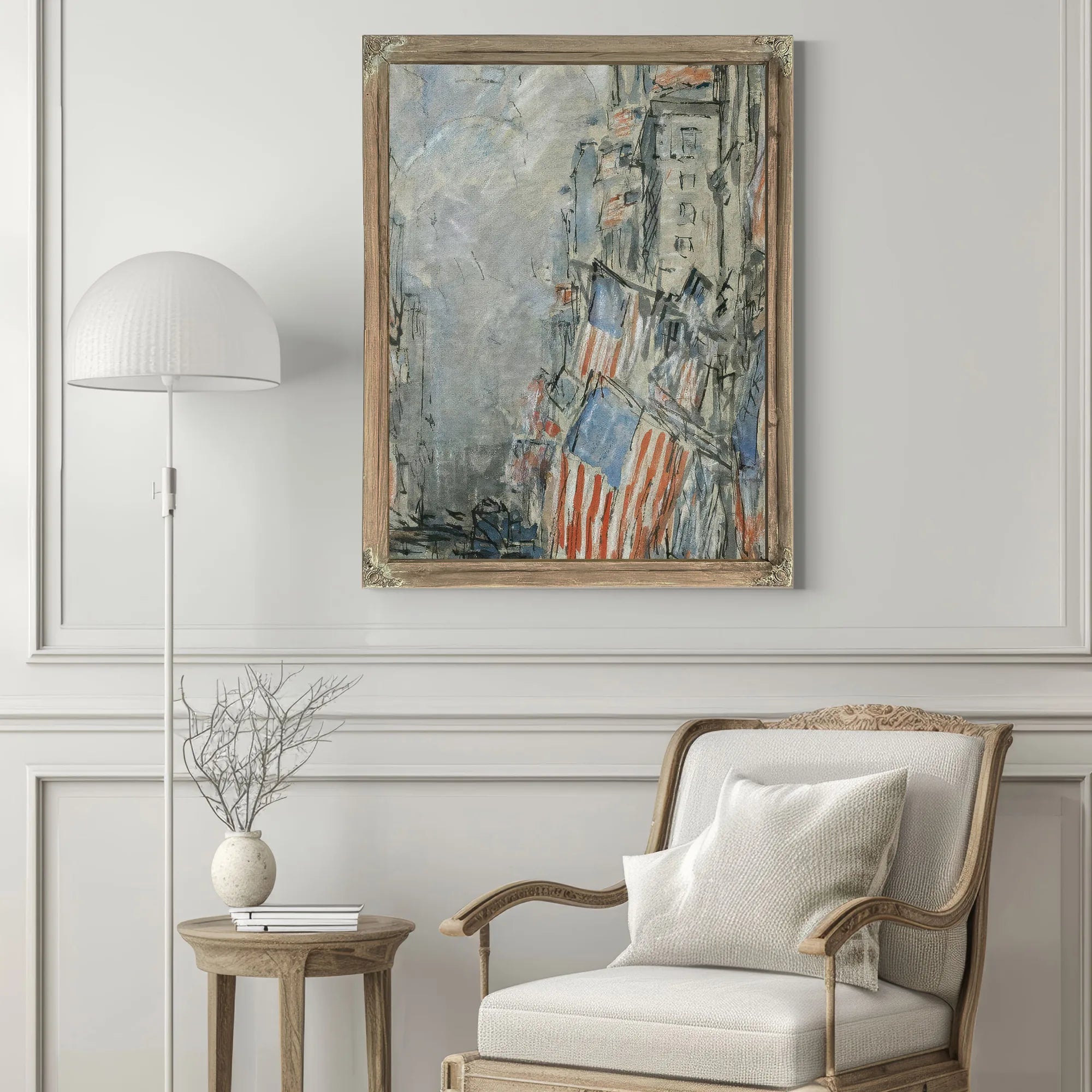 Flag Day, Fifth Avenue, July 4Th 1916 By Childe Hassam Fine Art Print