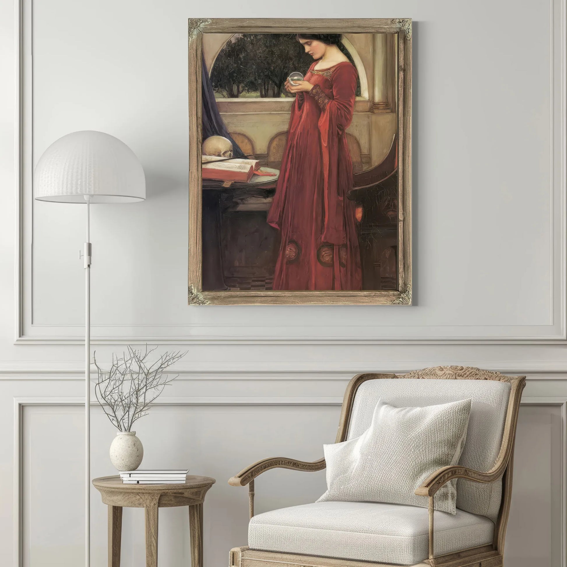 The Crystal Ball By John Waterhouse Fine Art Print