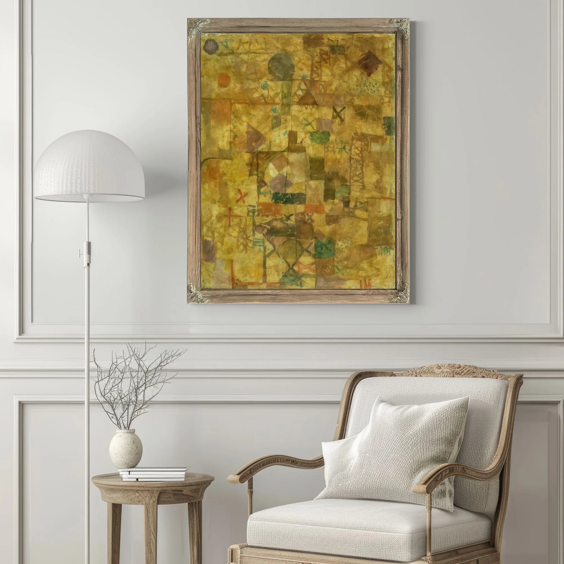 Carpet Of Memory 1914 193 By Paul Klee Fine Art Print