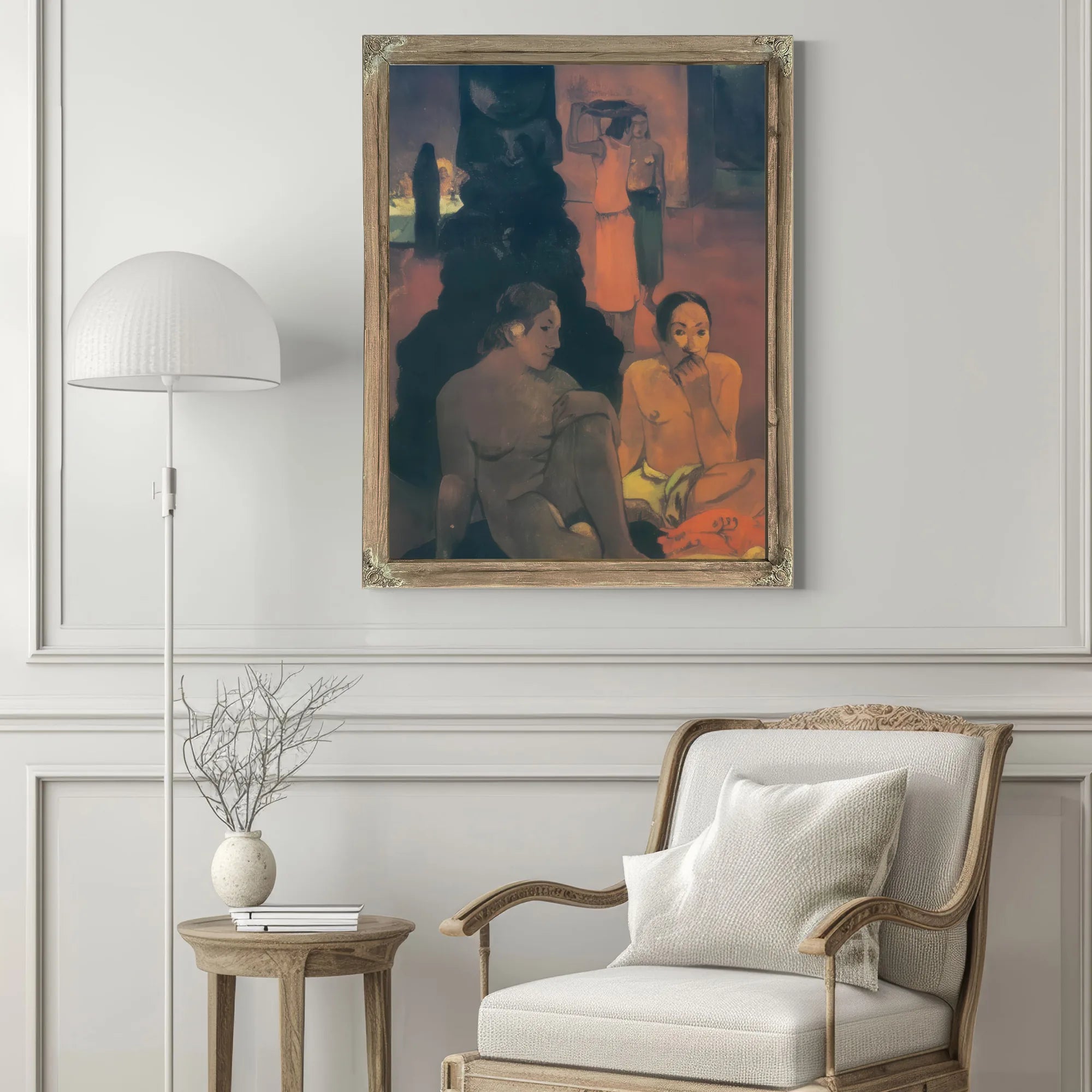 The Great Buddha By Paul Gauguin Fine Art Print