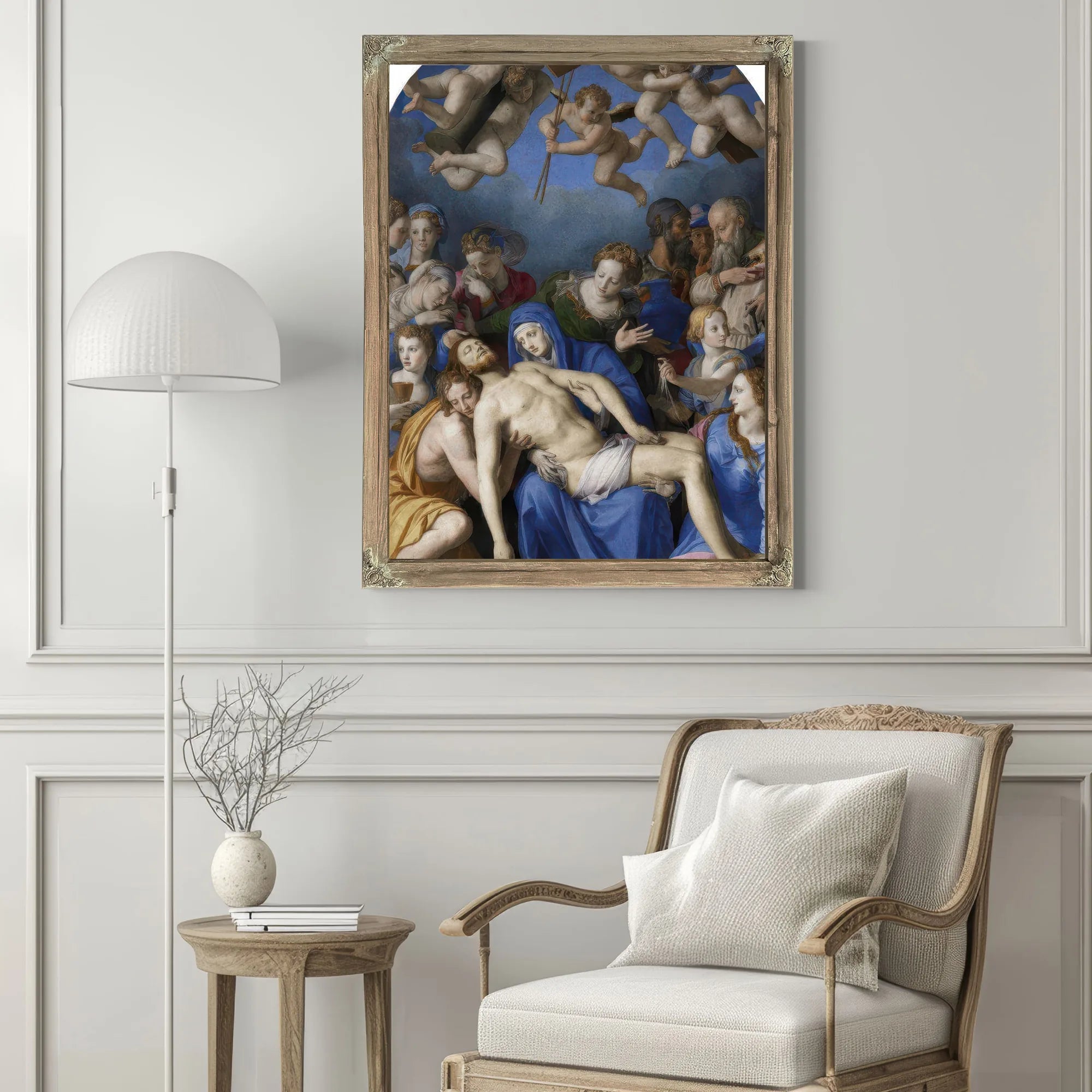 Deposition Of Christ 1540 1545 Mannerism 268X173Cm Musce Des Beaux Arts Besancon By Agnolo Bronzino Fine Art Print