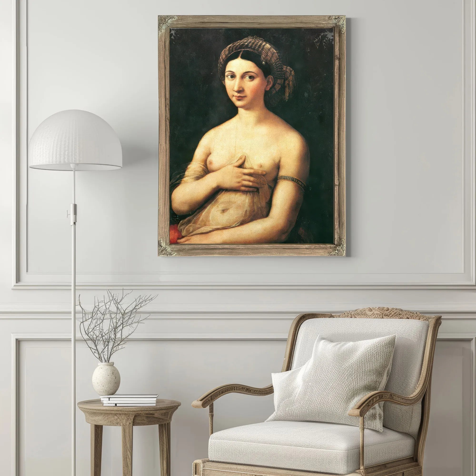 La Fornarina By Raphael Fine Art Print