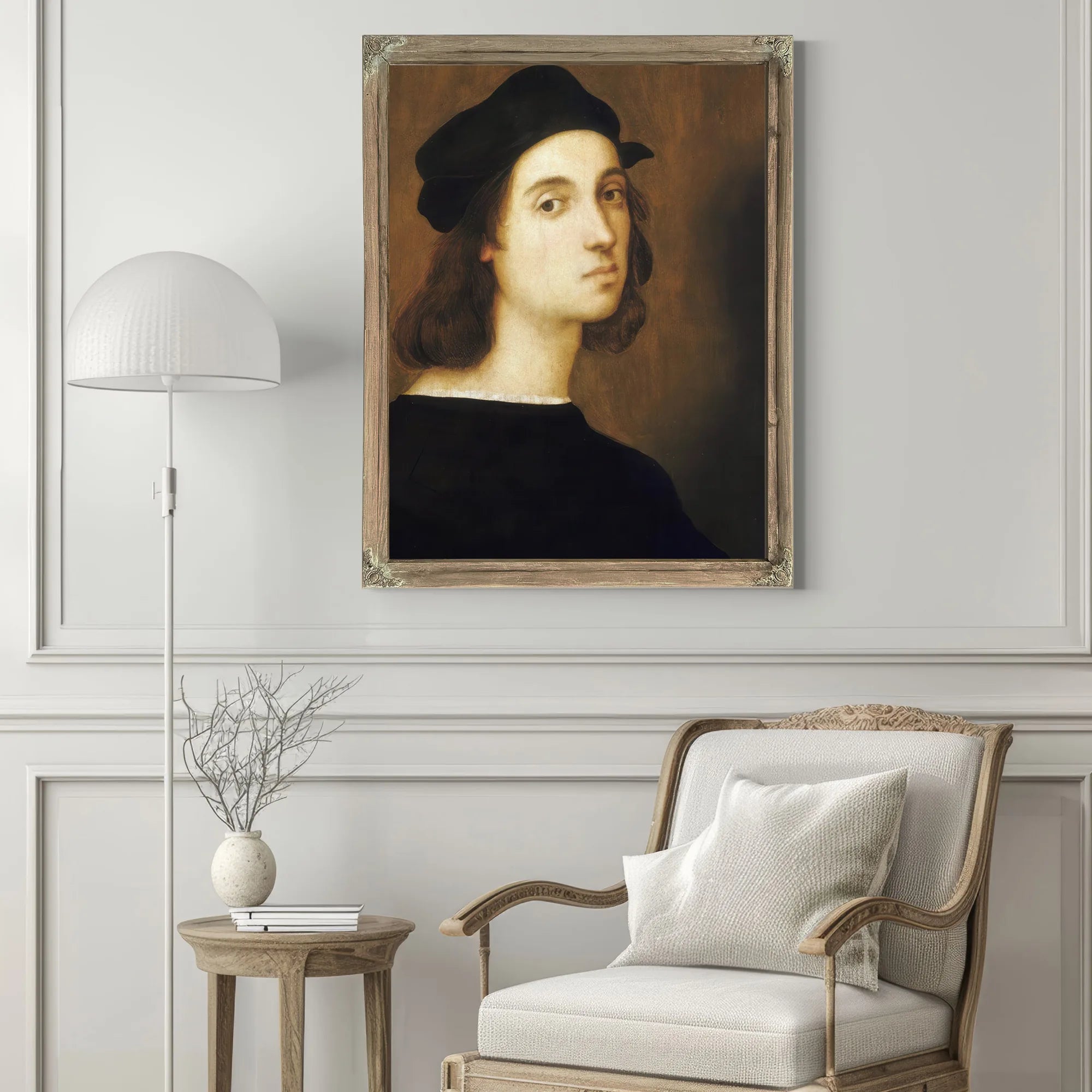 Self Portrait By Raphael Fine Art Print