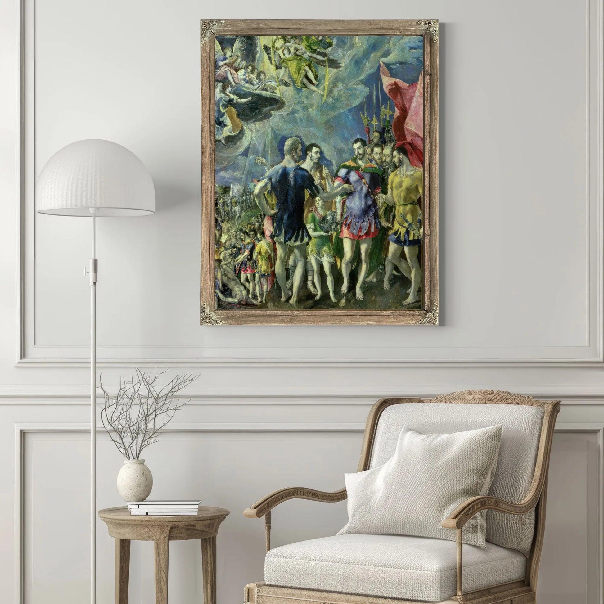 The Martyrdom Of St. Maurice 2 By El Greco Fine Art Print