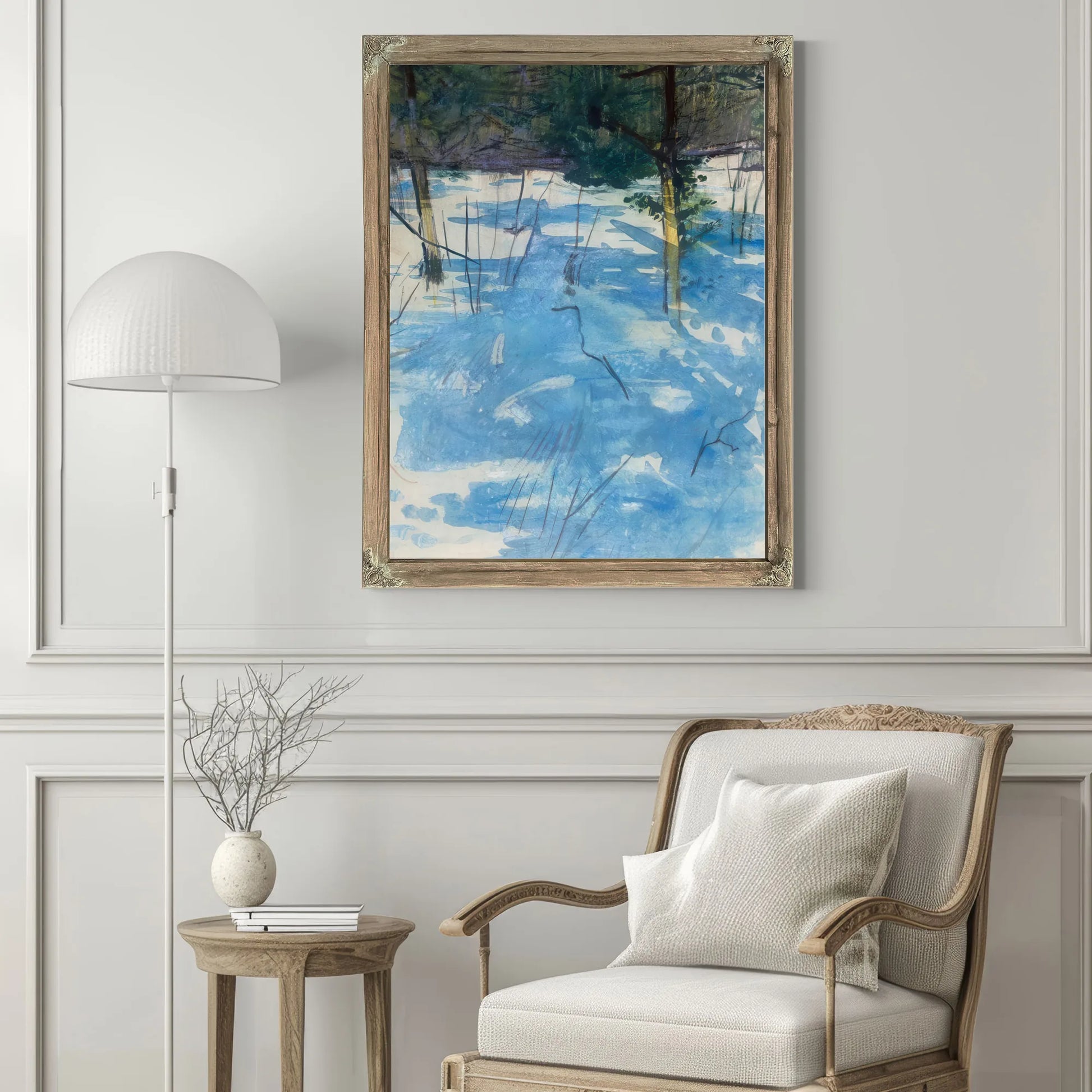 Winter, Monadnock By Abbott Handerson Thayer Fine Art Print