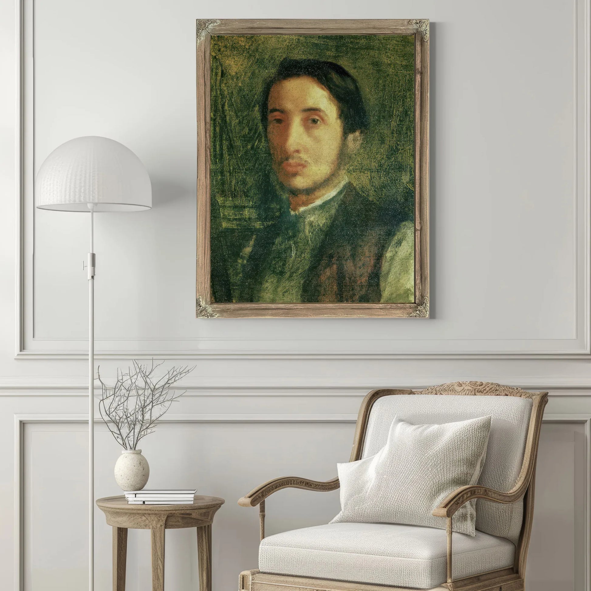 Self Portrait As A Young Man By Edgar Degas Fine Art Print