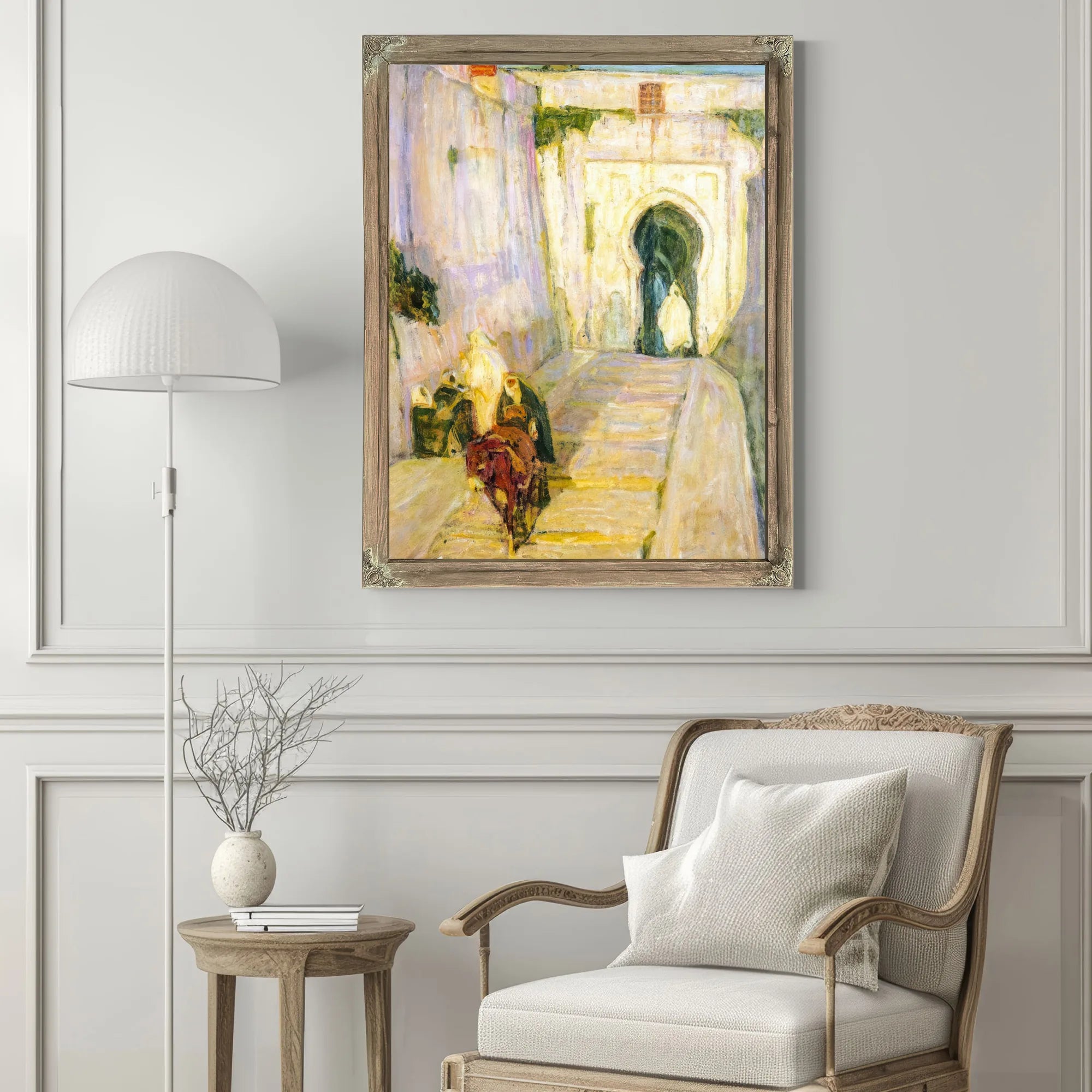 Entrance To The Casbah By Henry Ossawa Tanner Fine Art Print