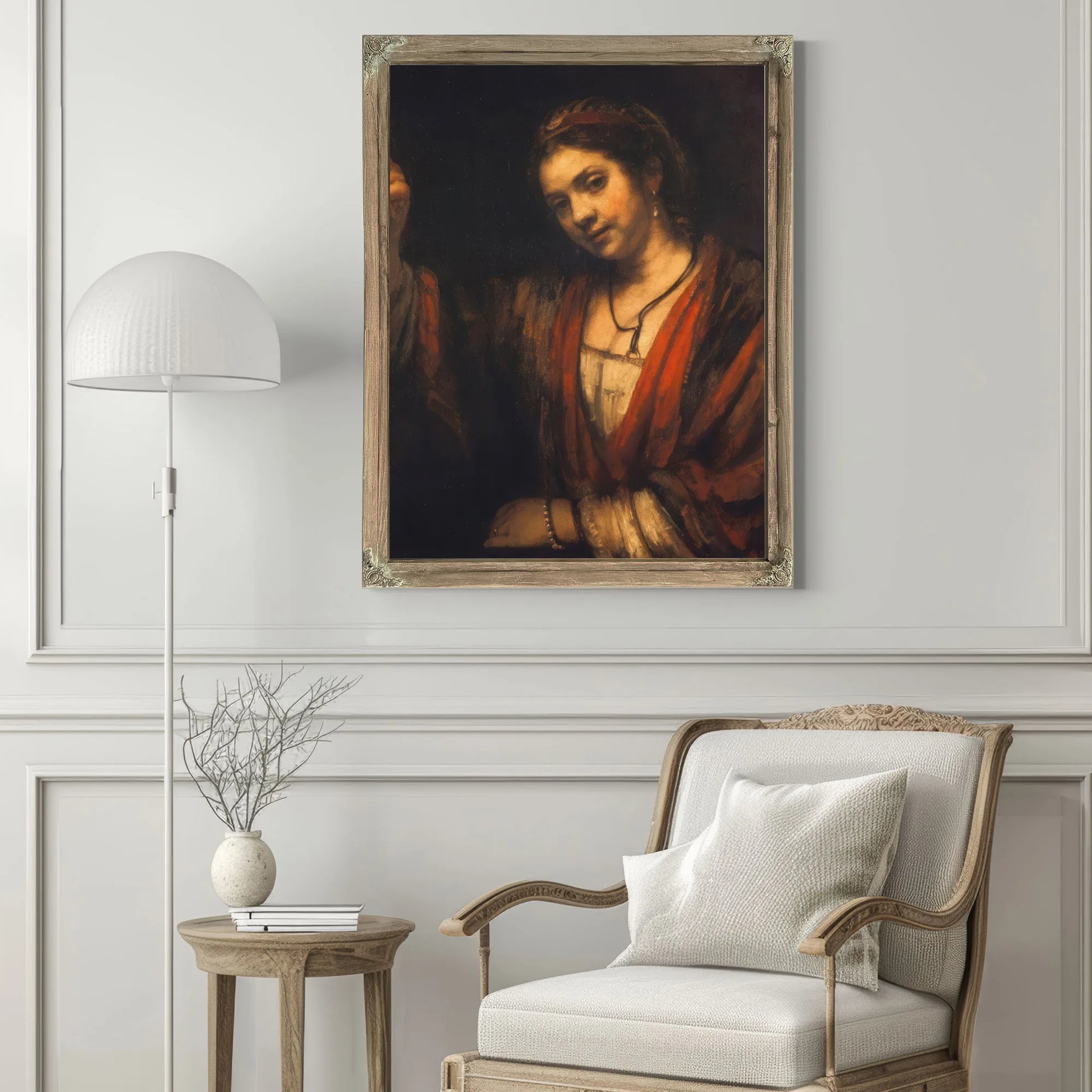 Portrait Of Hendrickje Stoffels By Rembrandt Fine Art Print