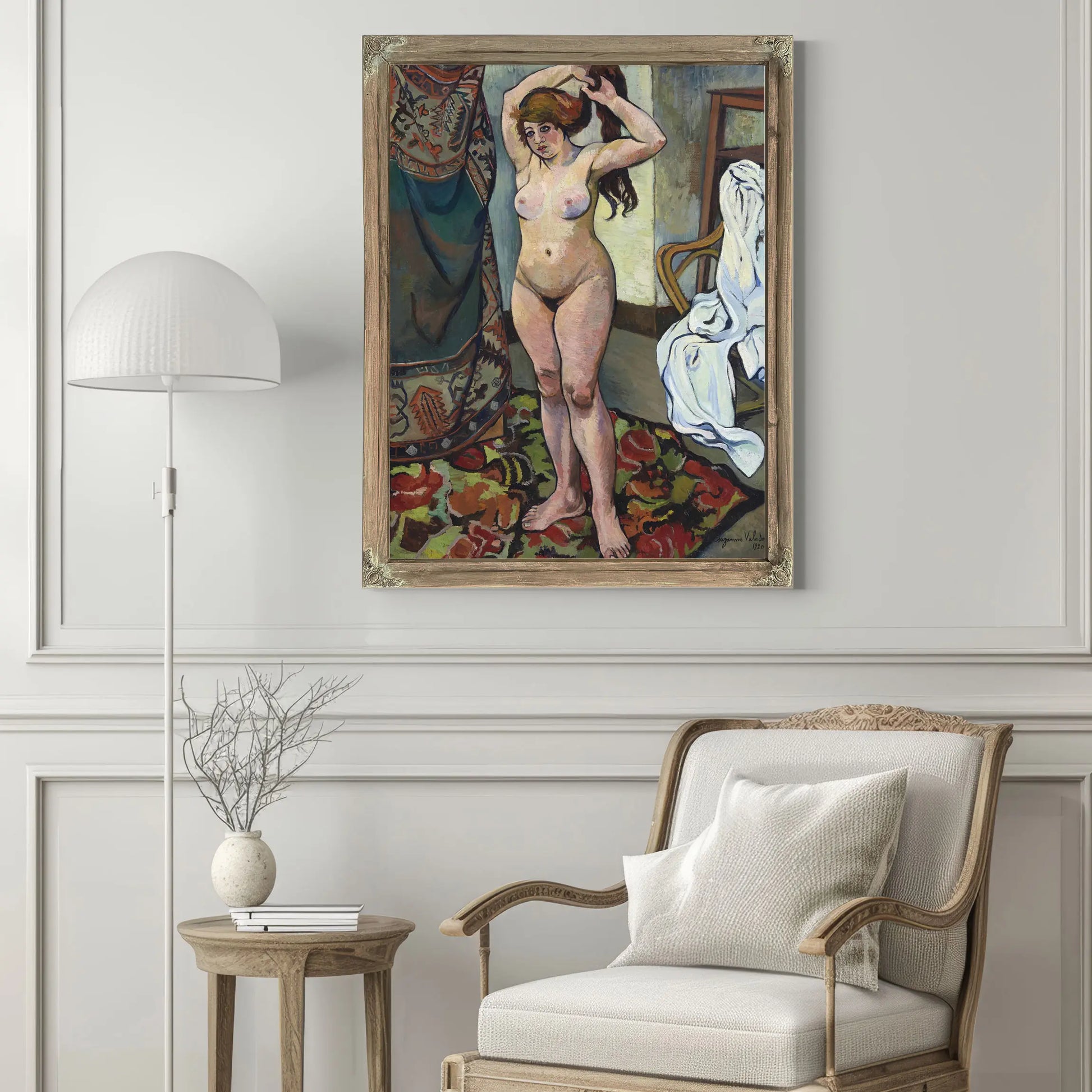 Gilberte Nue Se Coiffant by Suzanne Valadon