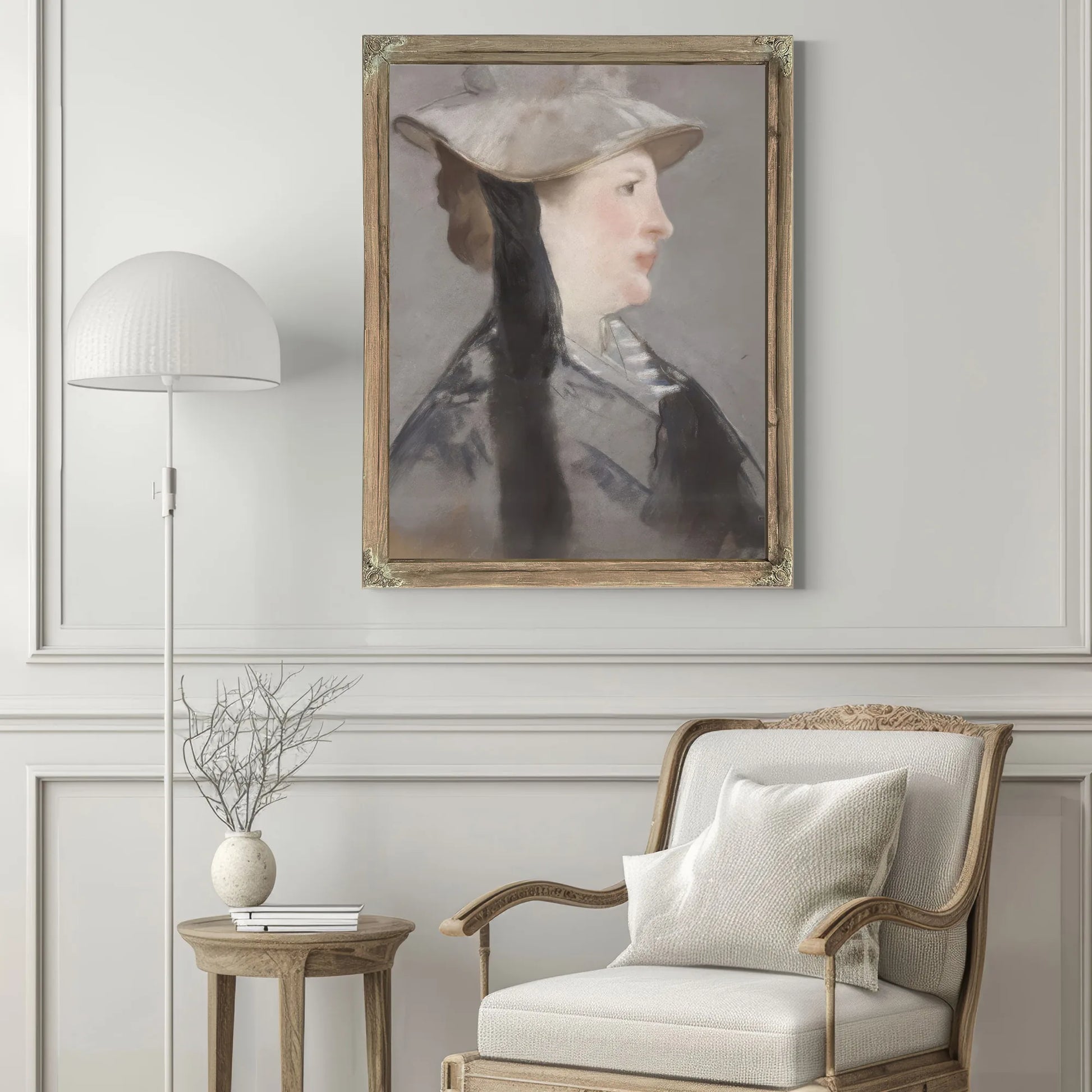 Madame Edouard Manet By Edouard Manet Fine Art Print