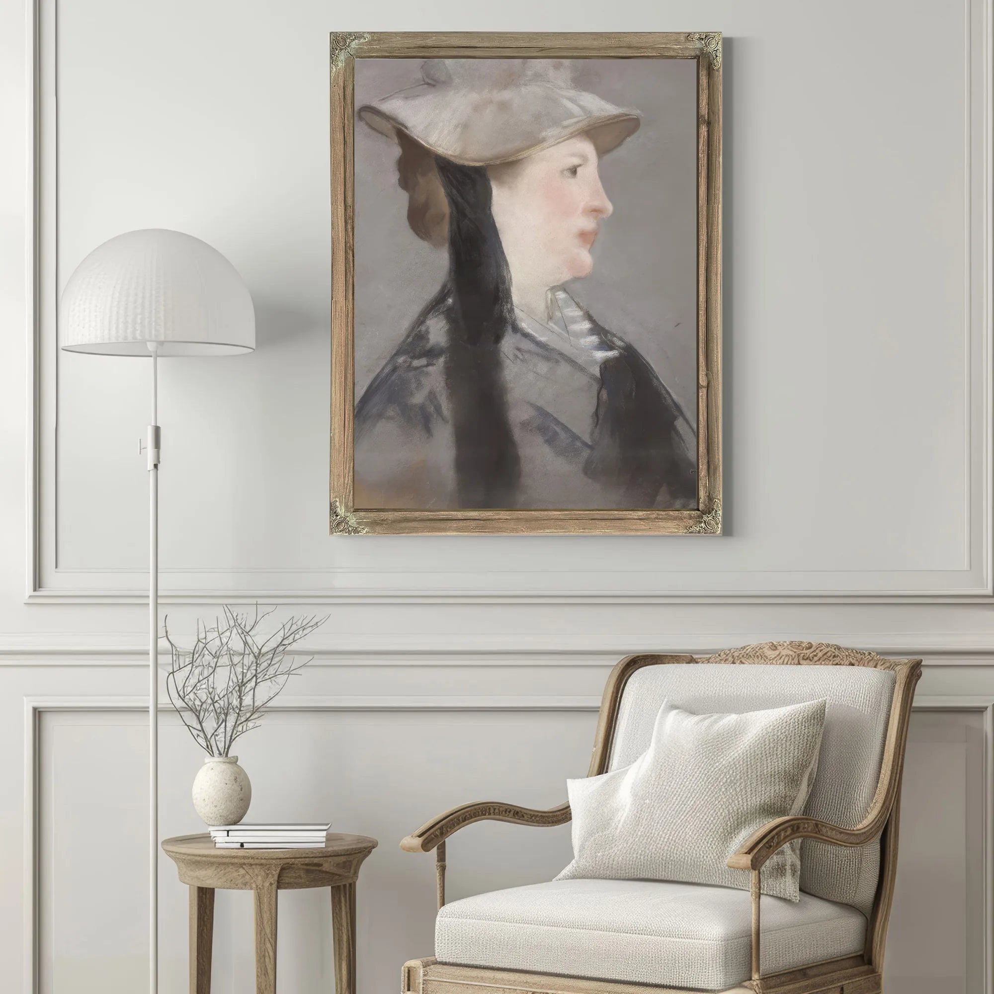 Madame Edouard Manet By Edouard Manet Fine Art Print