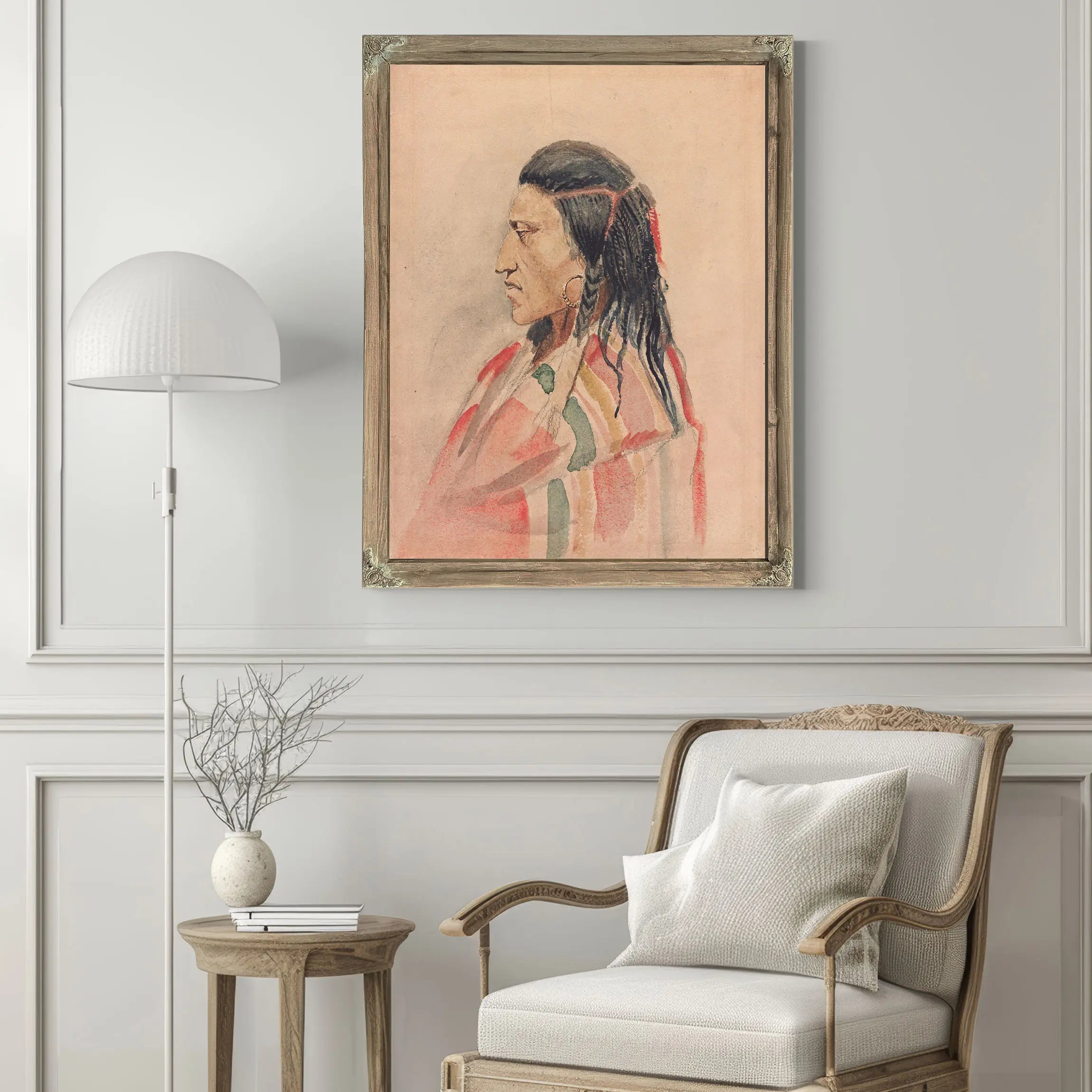 Indian Man by Charles Marion Russell