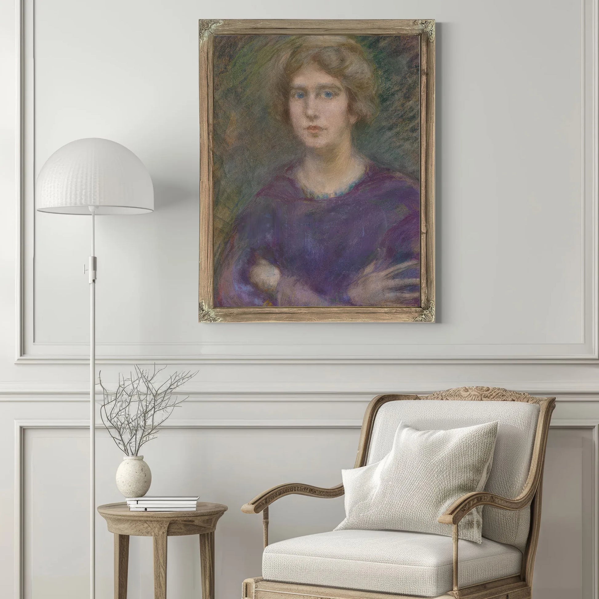 Untitled 2 By Alice Pike Barney Fine Art Print