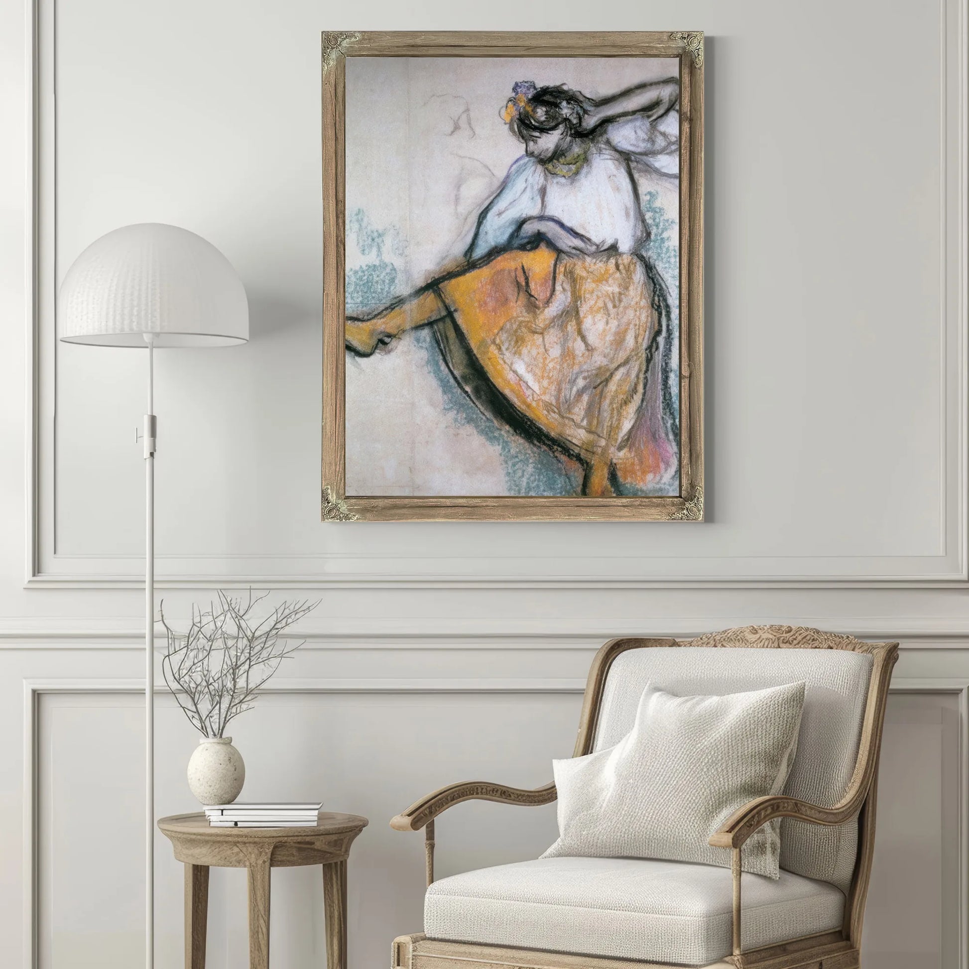 Russian Girl Dancing By Edgar Degas Fine Art Print