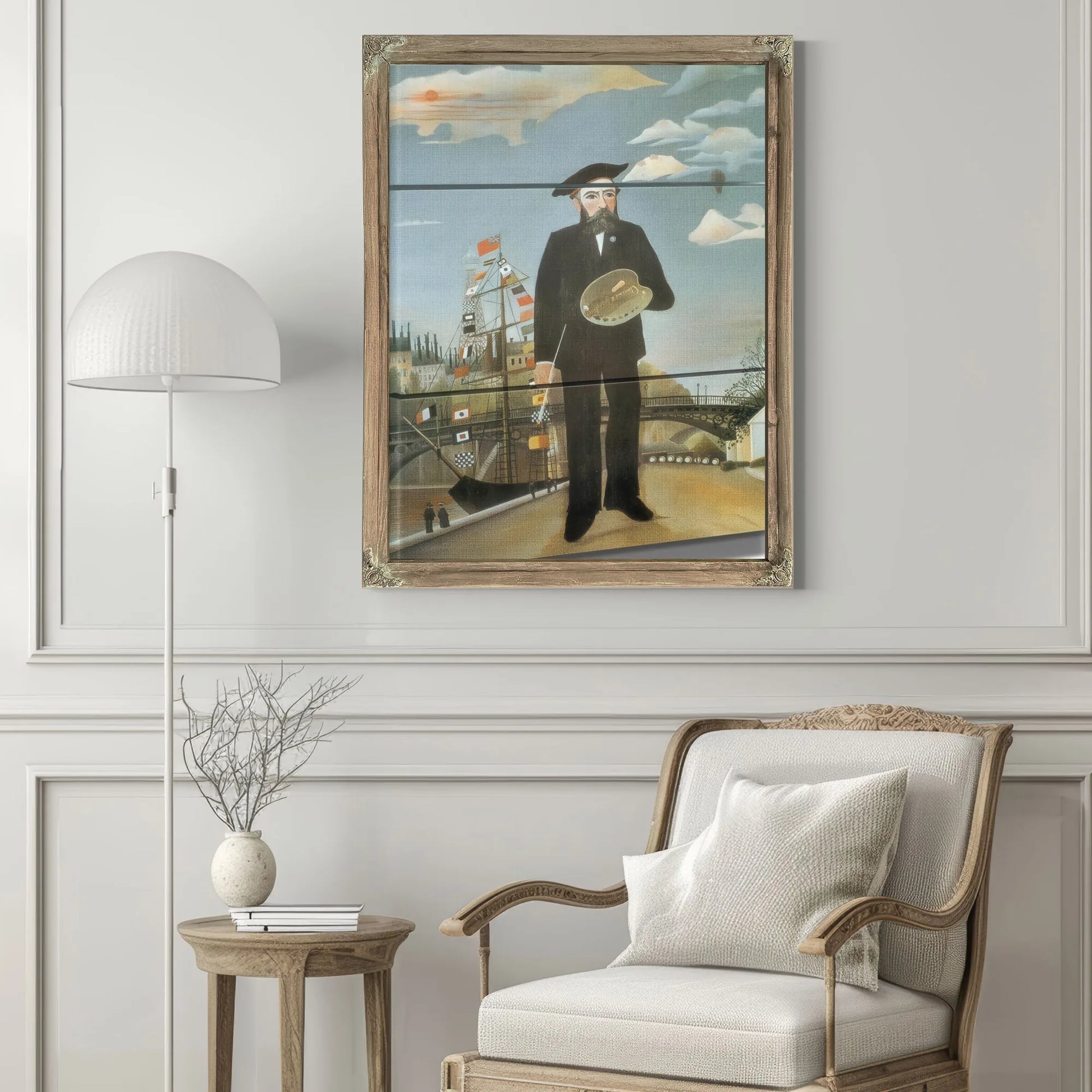 The Liberty Of Art By Henri Rousseau Fine Art Print