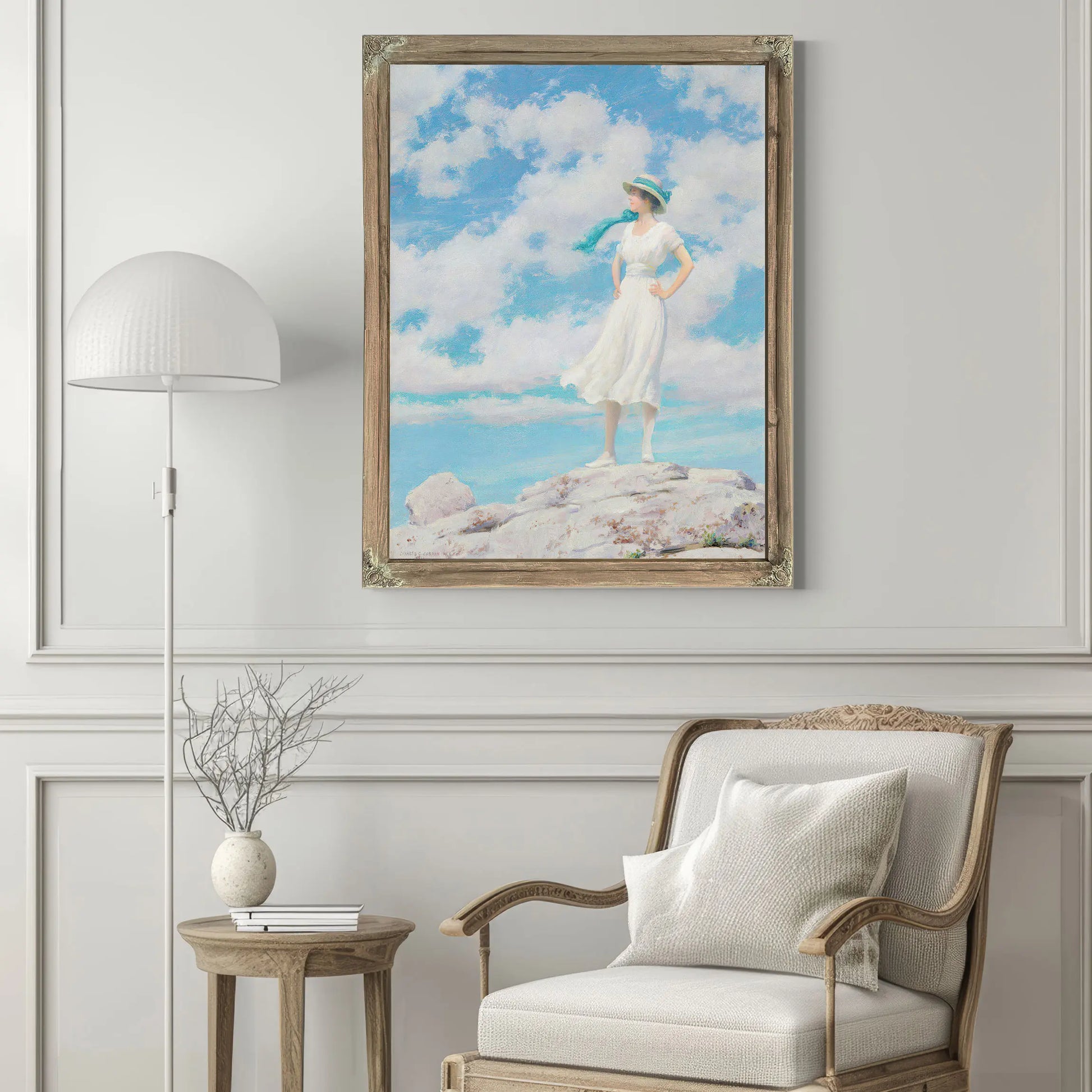 Summer Sky (On The Summit) (C 1918) by Charles Courtney Curran