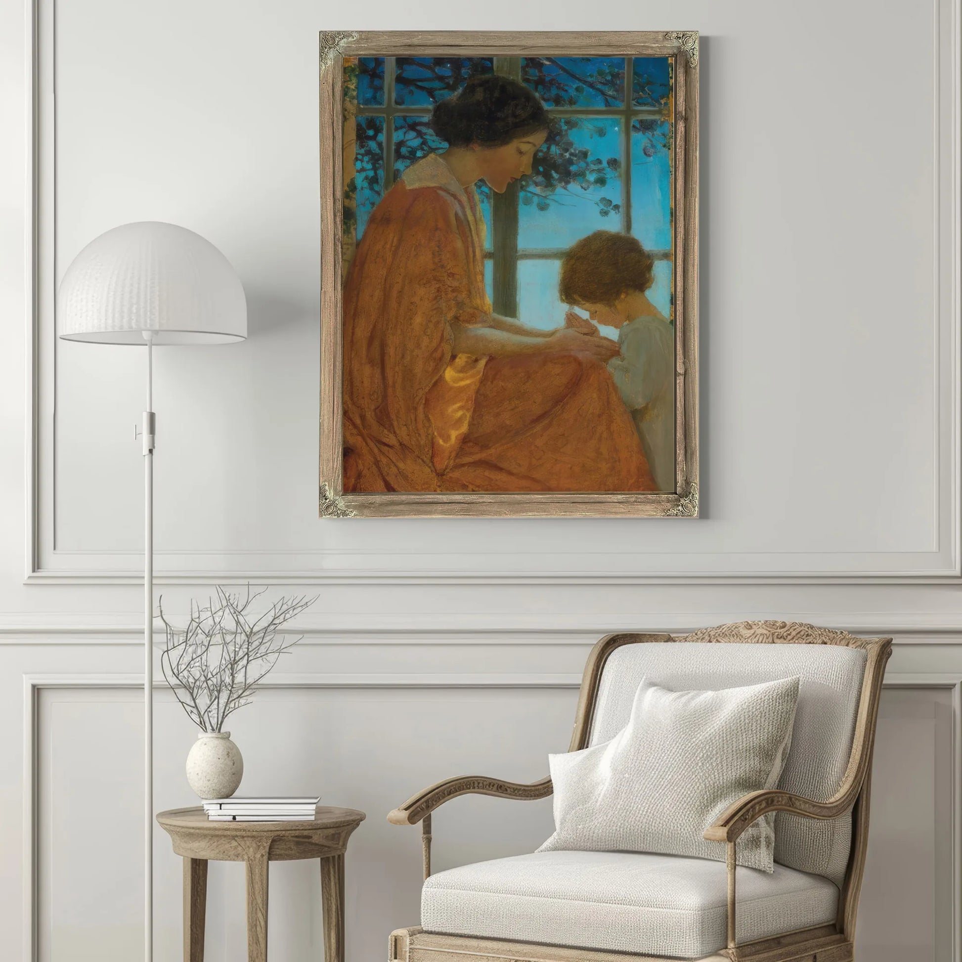 This Simple Faith Has Made America Great By Jessie Willcox Smith Fine Art Print