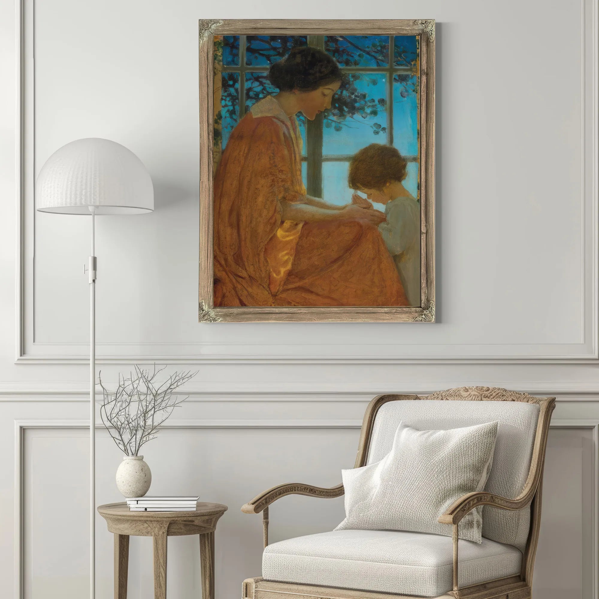 This Simple Faith Has Made America Great By Jessie Willcox Smith Fine Art Print