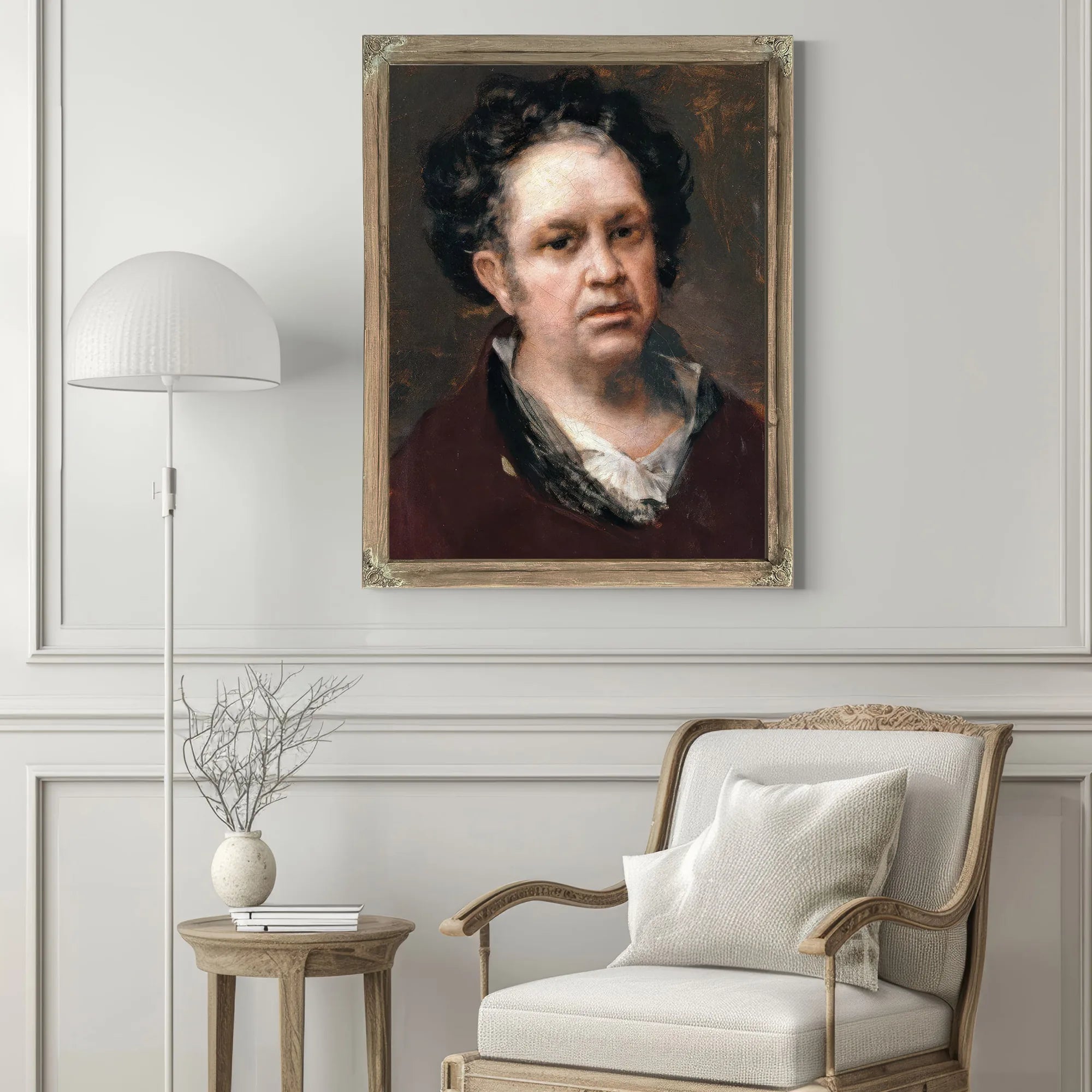 Autorretrato Goya 1815 By Francisco De Goya Fine Art Print