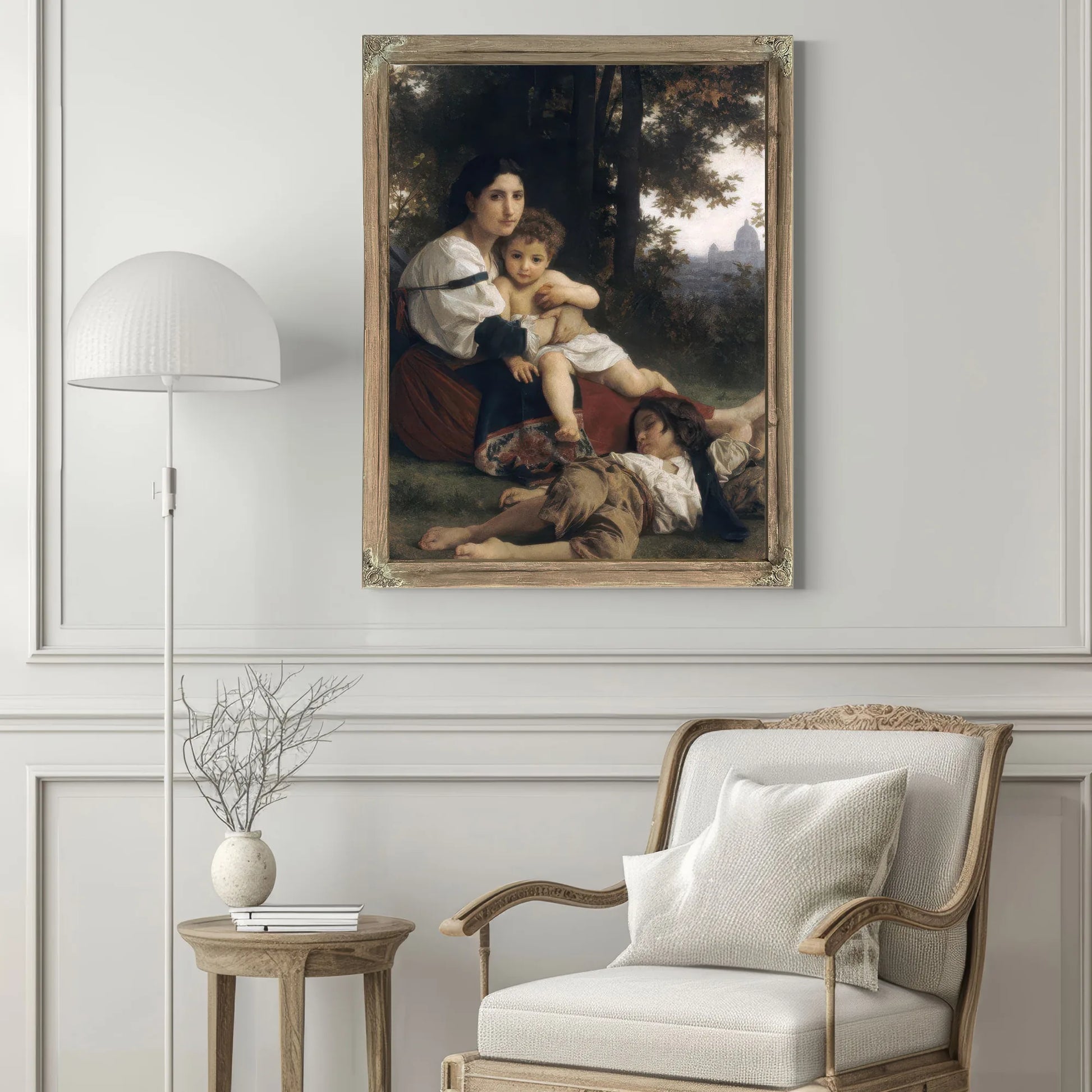 Rest By William Adolphe Bouguereau Fine Art Print