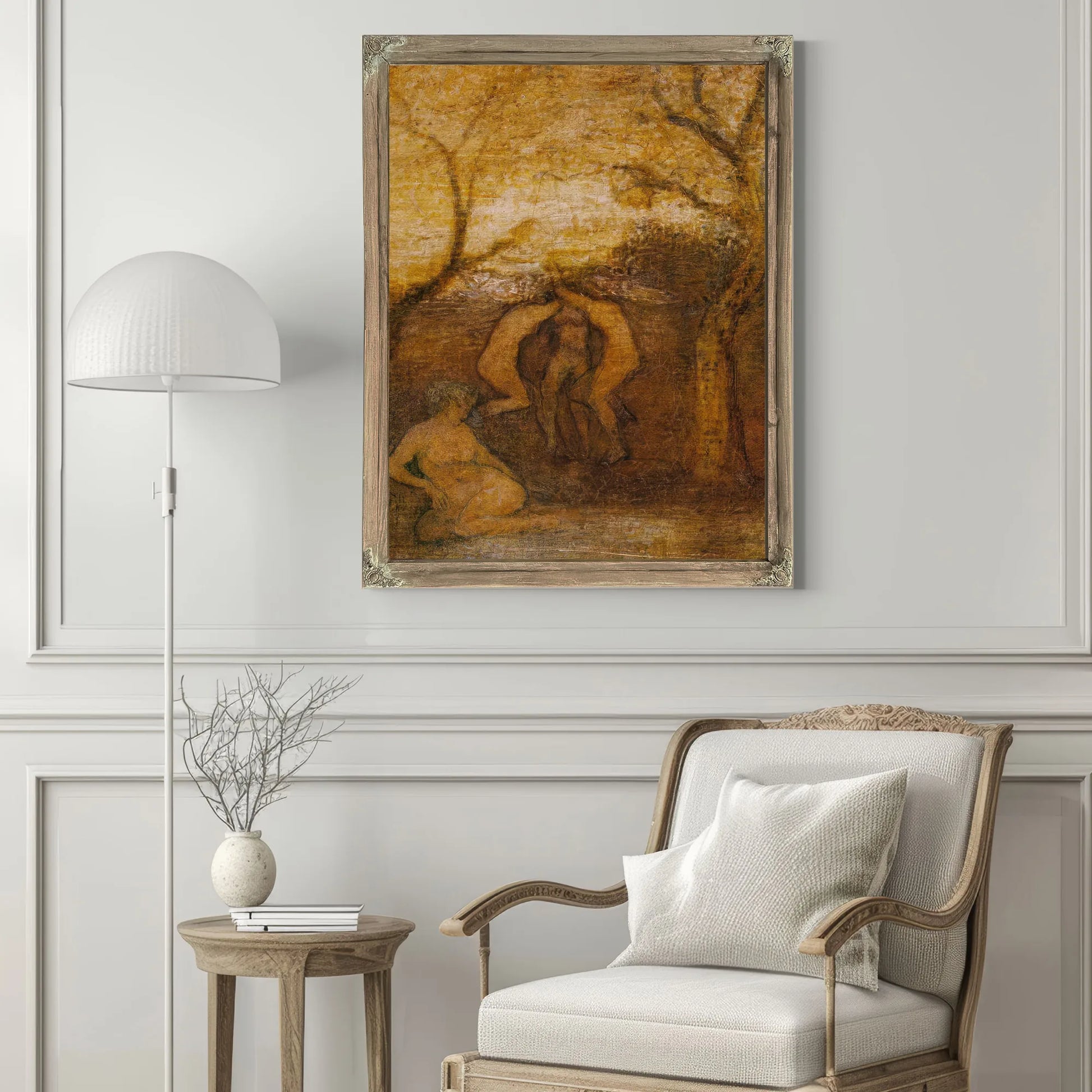 Dancing Dryads By Albert Pinkhamryder Fine Art Print