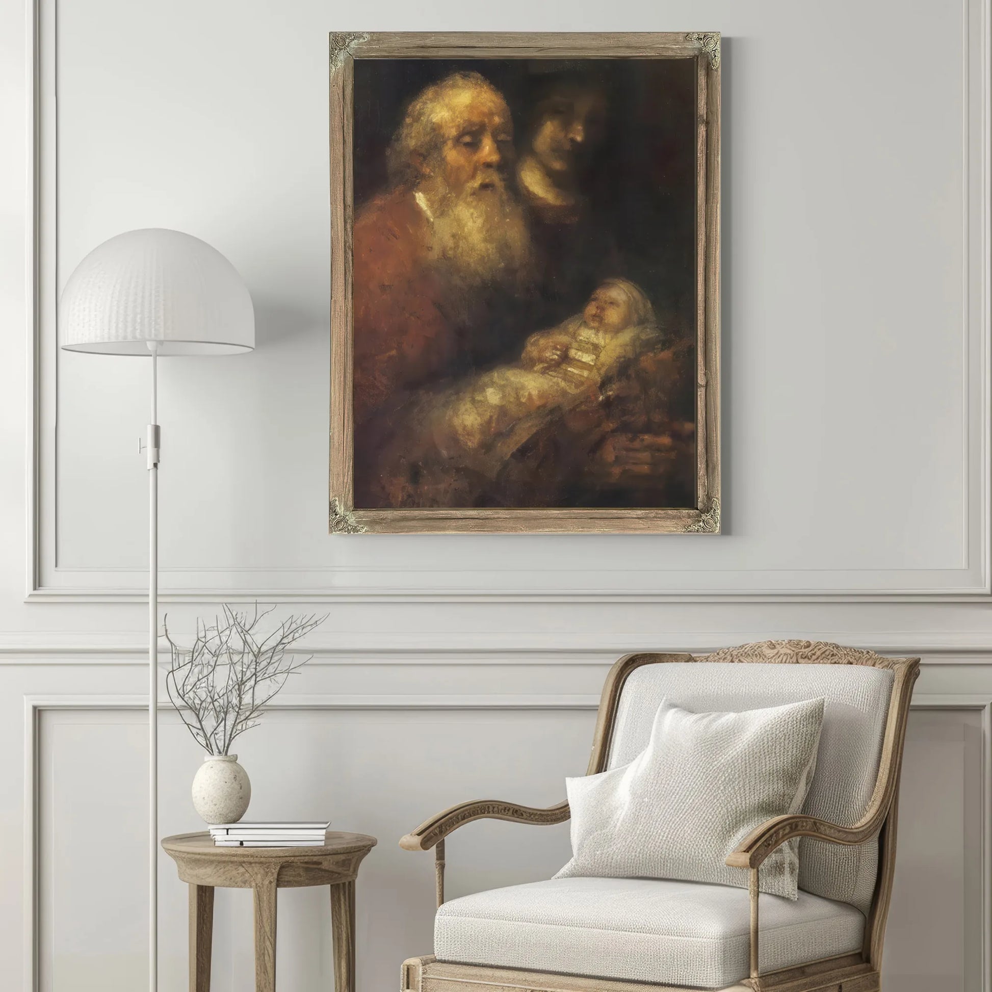 The Mystery Of The Revealed Form The Jewish Bride By Rembrandt Fine Art Print