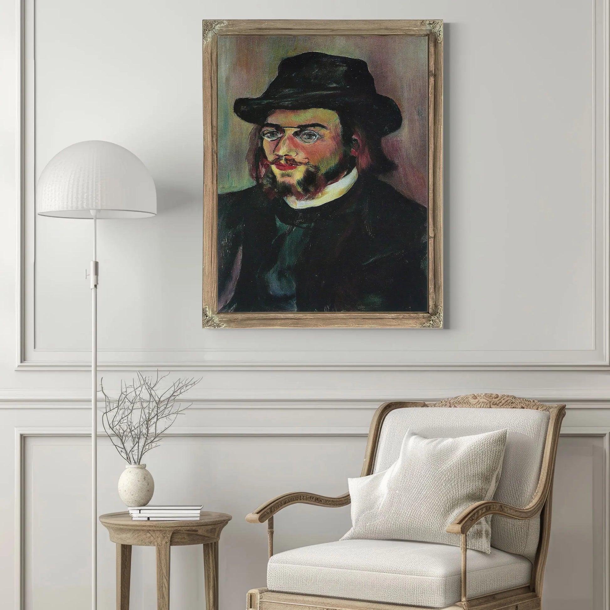 Portrait D Erik Satie by Suzanne Valadon