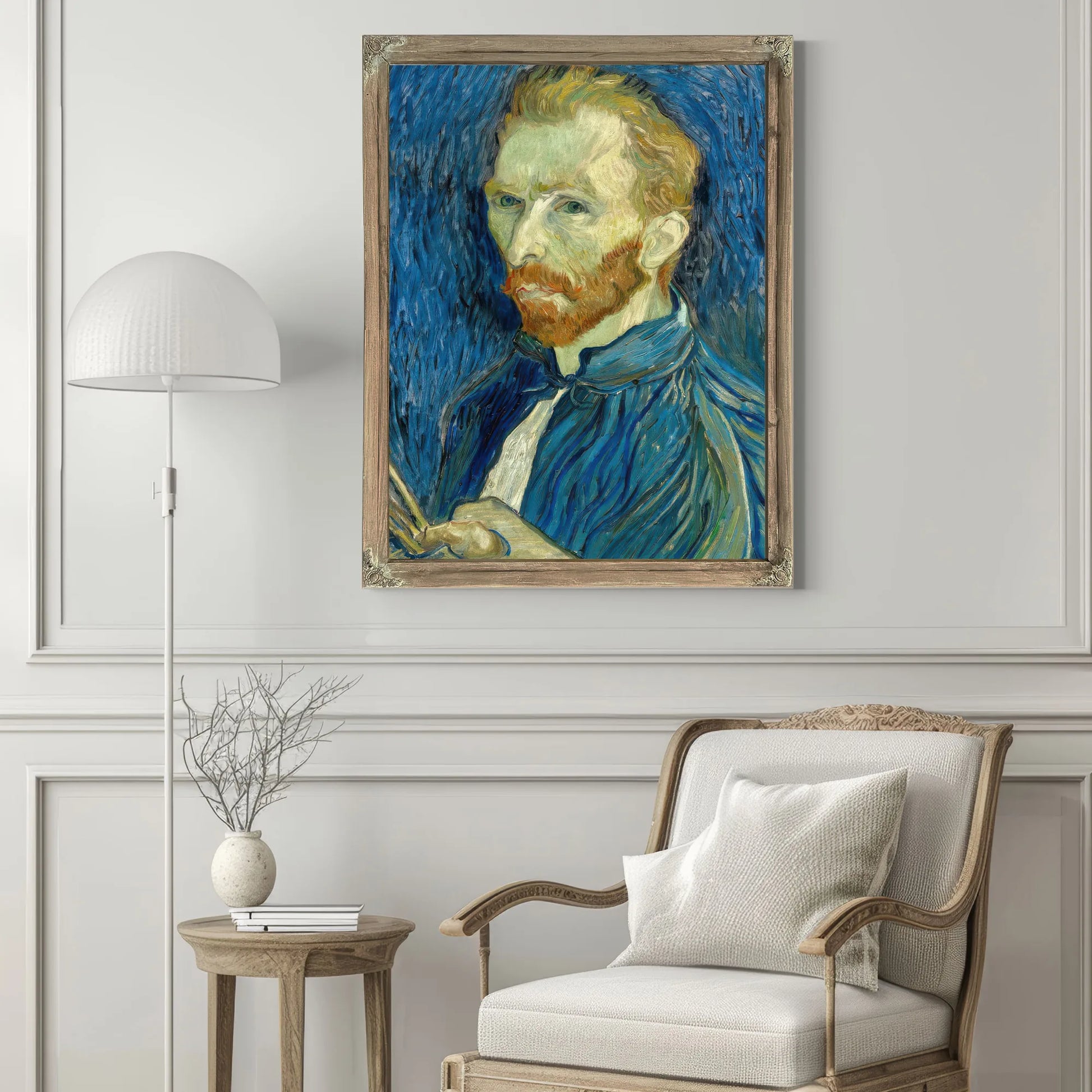 Self Portrait By Vincent Van Gogh Fine Art Print