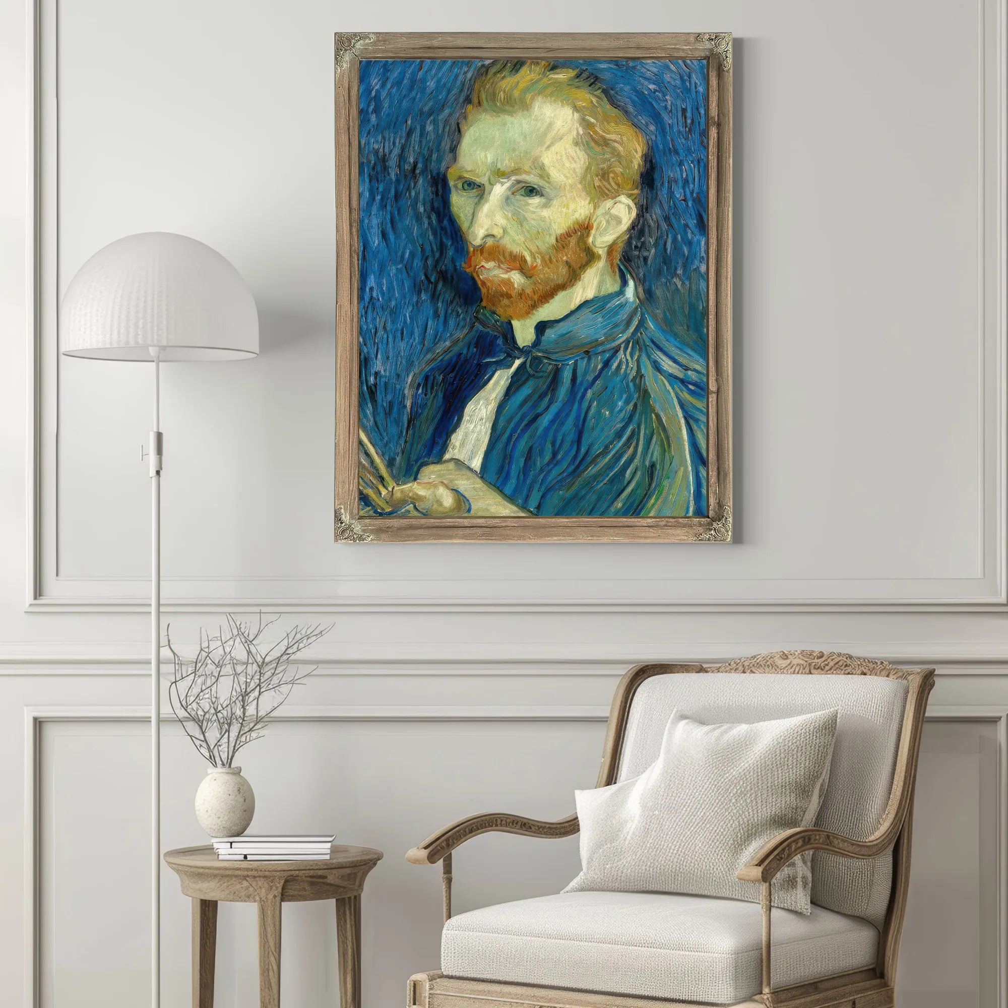 Self Portrait By Vincent Van Gogh Fine Art Print