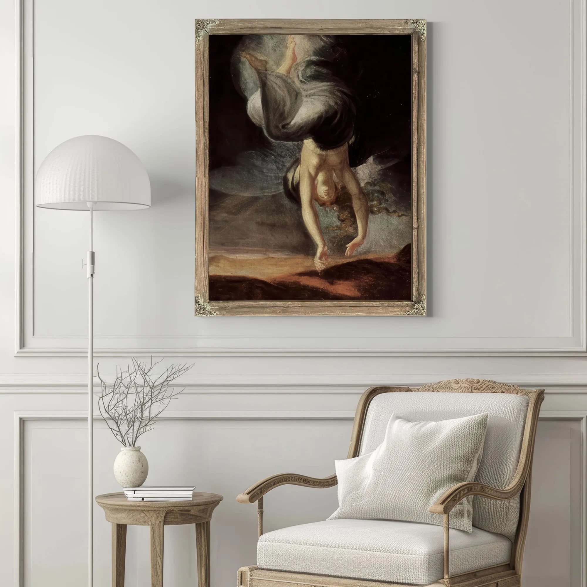 The Fairy Queen Titania Finds The Magic Ring On The Beach By Henry Fuseli Fine Art Print