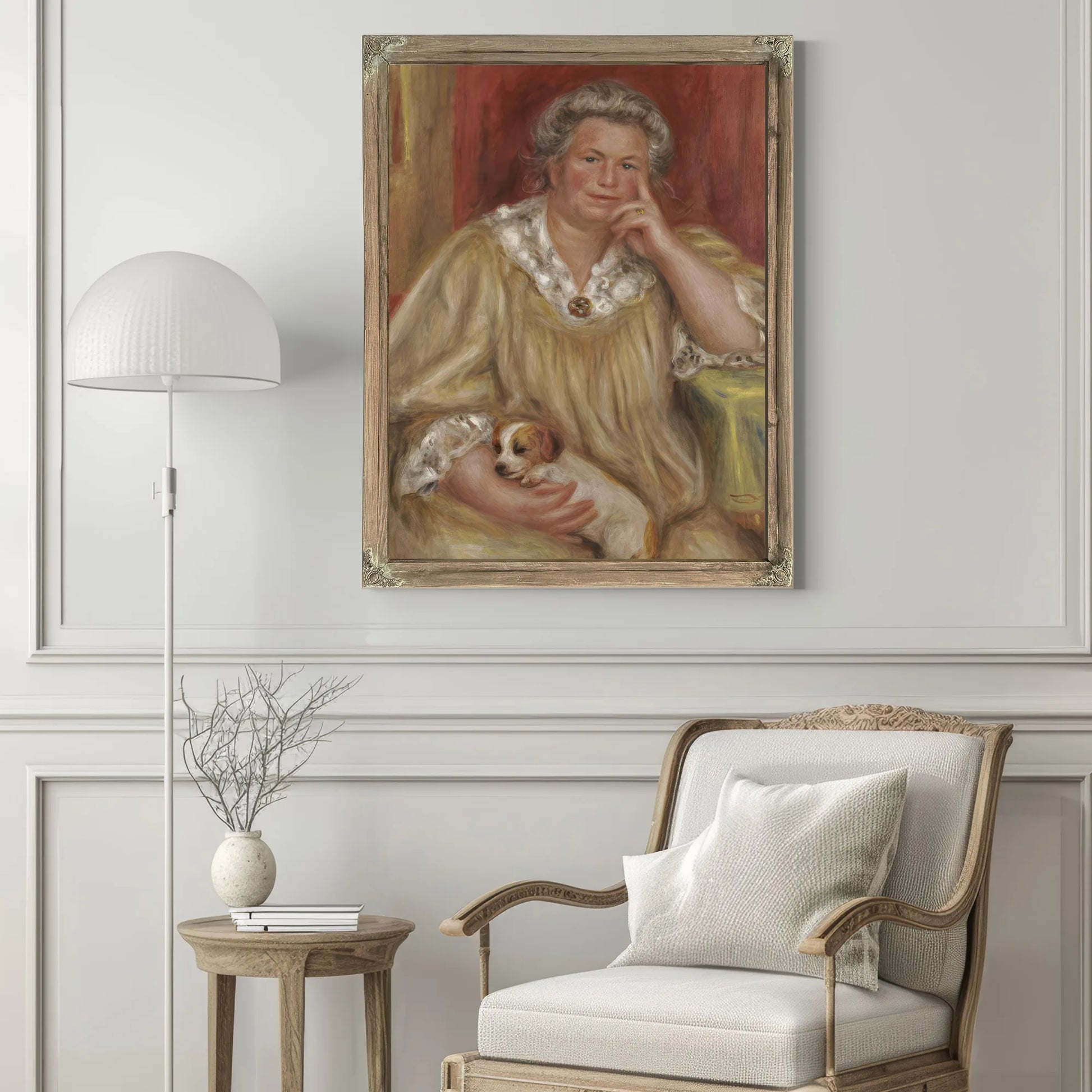 Madame Renoir 1 By Pierre Auguste Renoir Fine Art Print