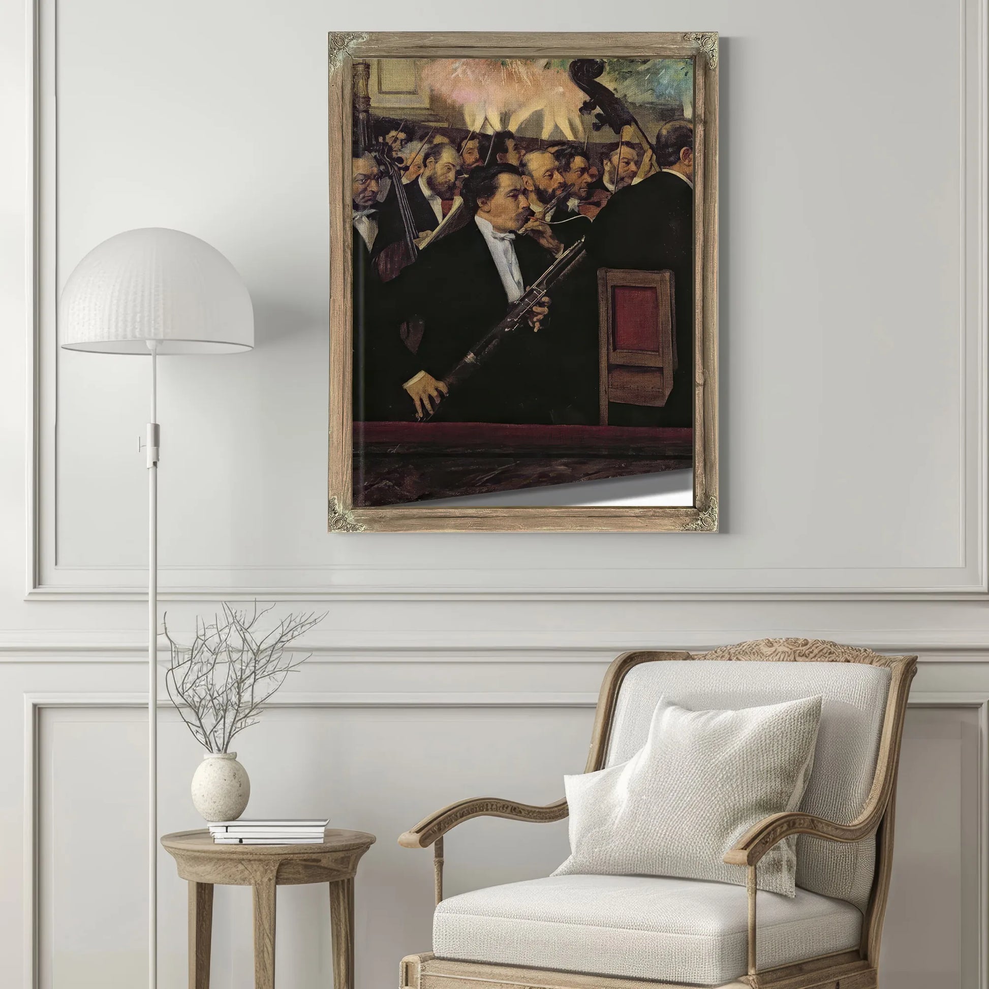 The Opera Orchestra By Edgar Degas Fine Art Print