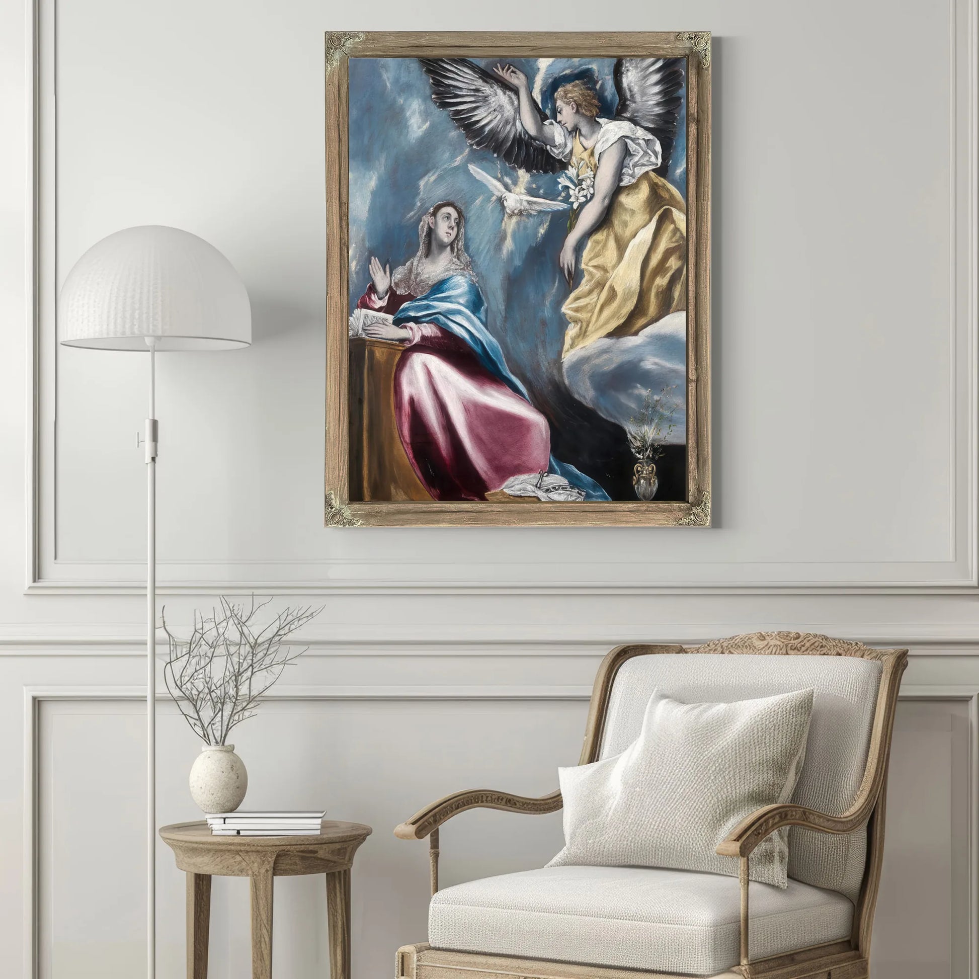 The Annunciation 5 By El Greco Fine Art Print