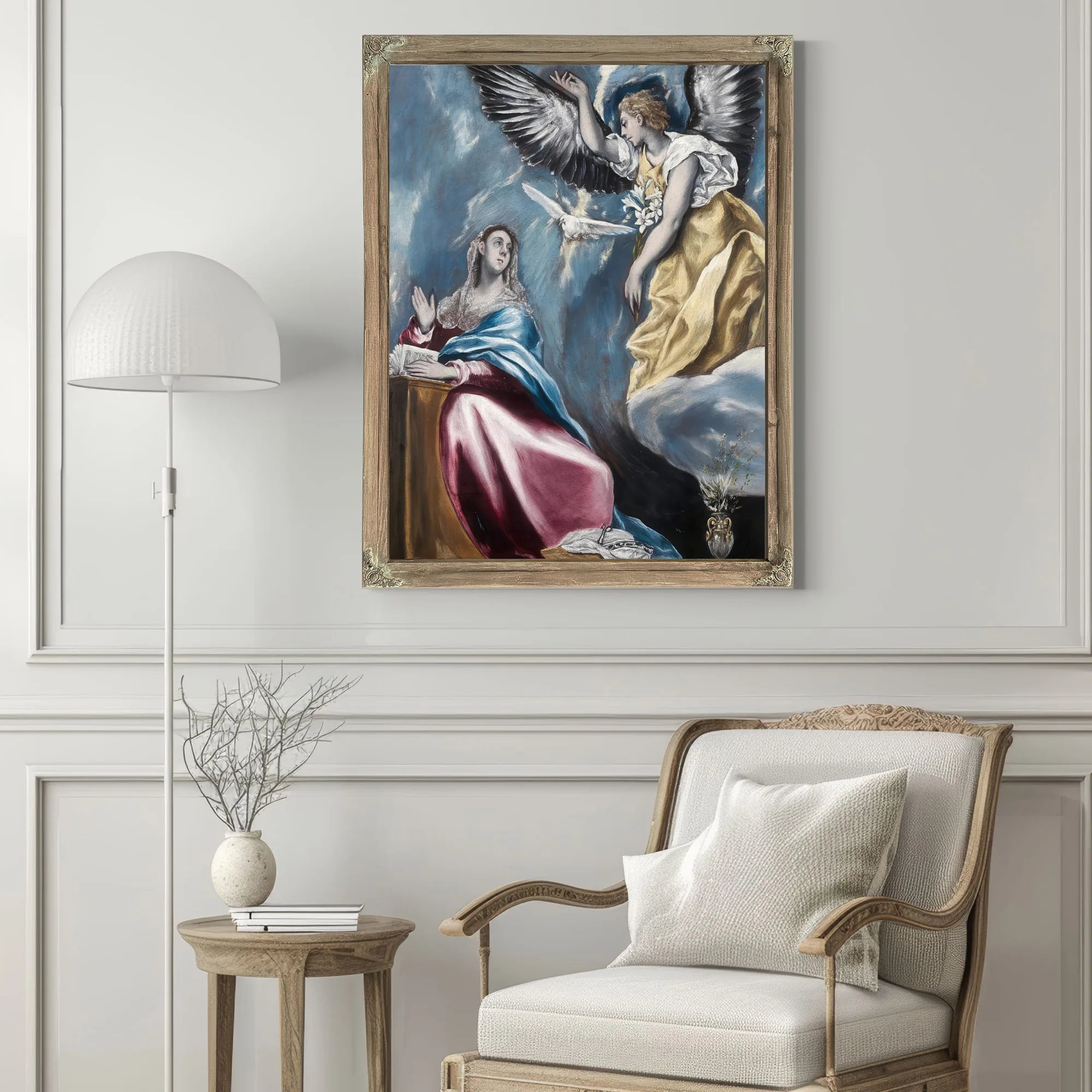 The Annunciation 5 By El Greco Fine Art Print
